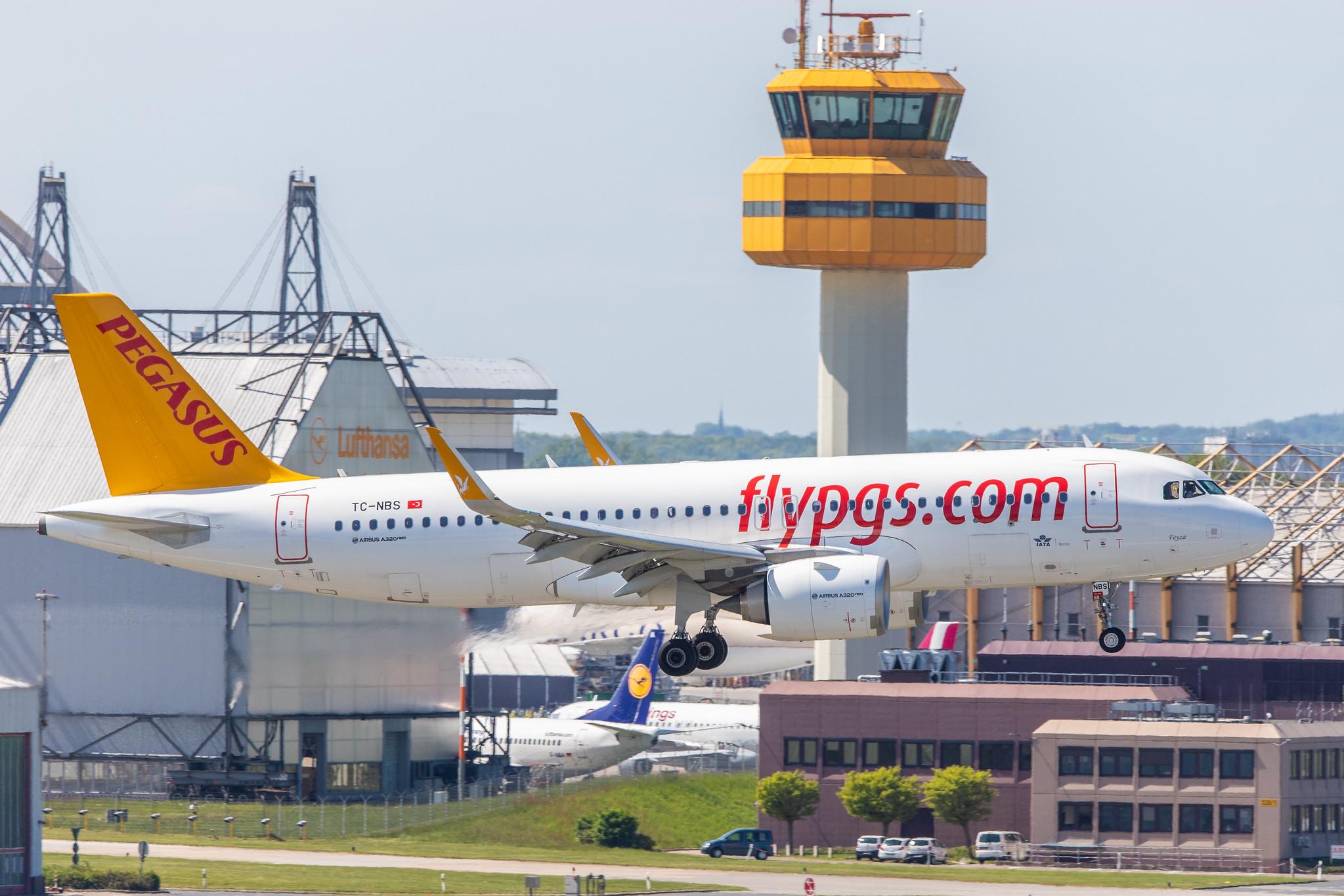 Hamburg Airport: Pegasus Airlines (PC / PGT) |  Airbus A320-251N A20N | TC-NBS | MSN 8198