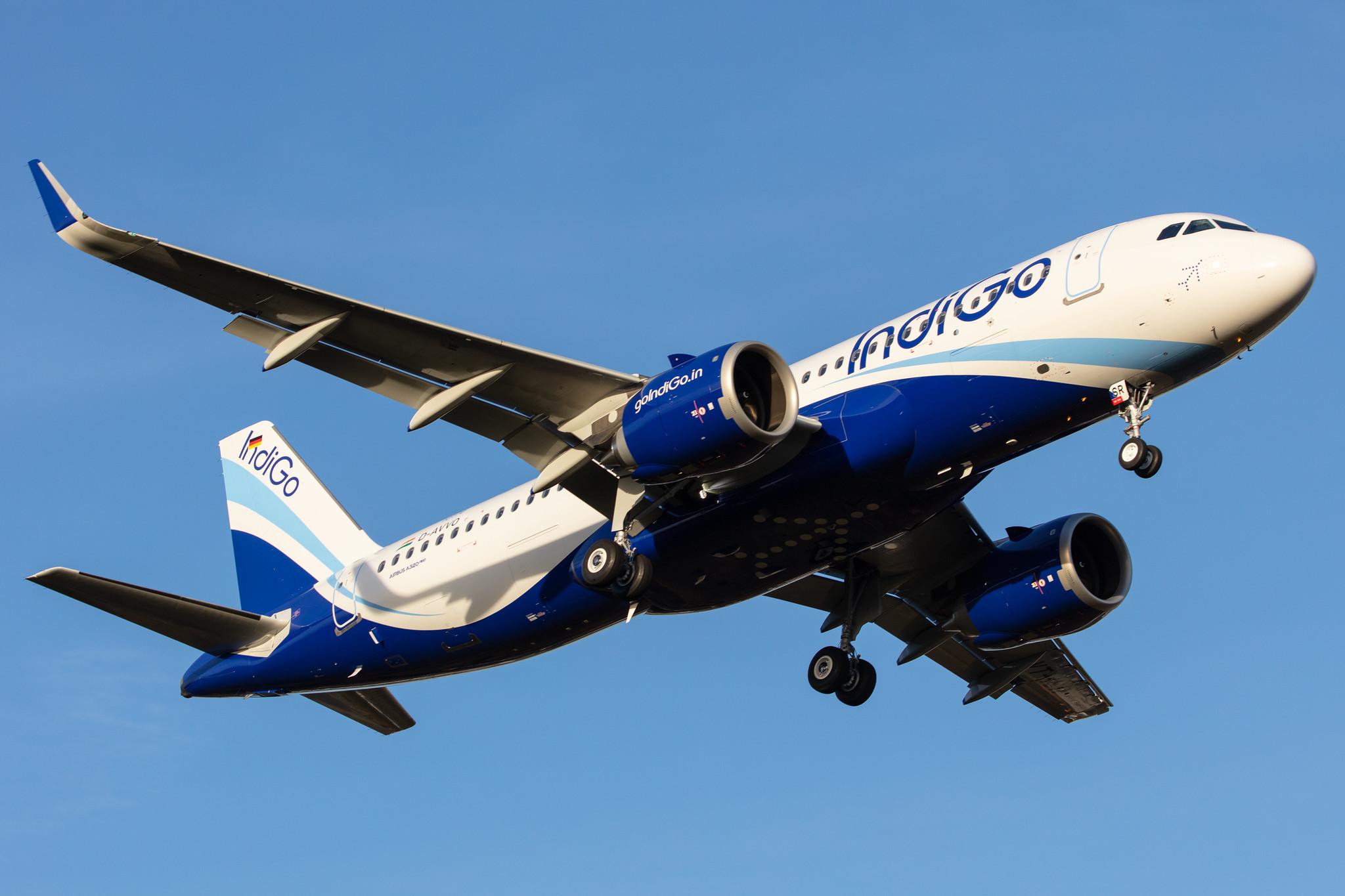 Hamburg Airport: IndiGo (6E / IGO) | Airbus A320-251N A20N | D-AVVO (VT-ISR) | MSN 10170