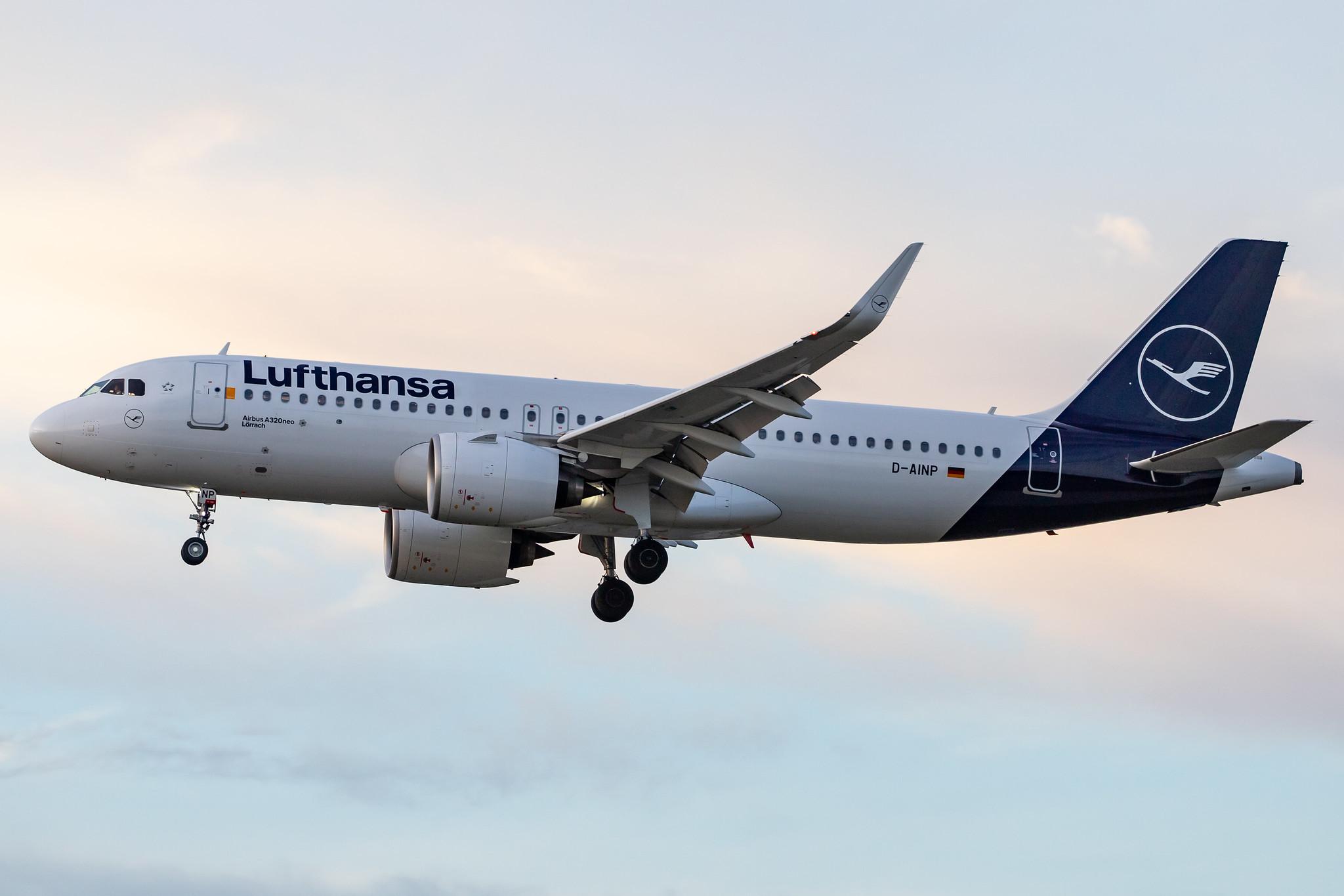 Frankfurt Airport: Lufthansa (LH / DLH) |  Airbus A320-271N A20N | D-AINP | MSN 8622