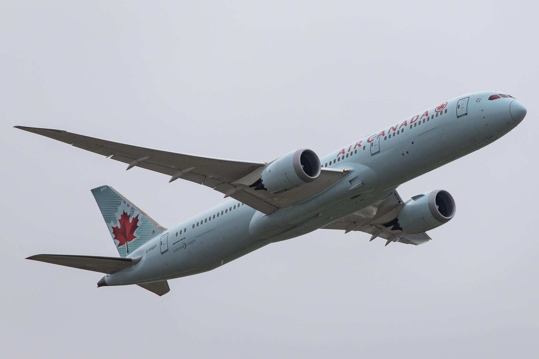 Frankfurt Airport: Air Canada (AC / ACA) |  Boeing 787-9 Dreamliner B789 | C-FGDT | MSN 37171