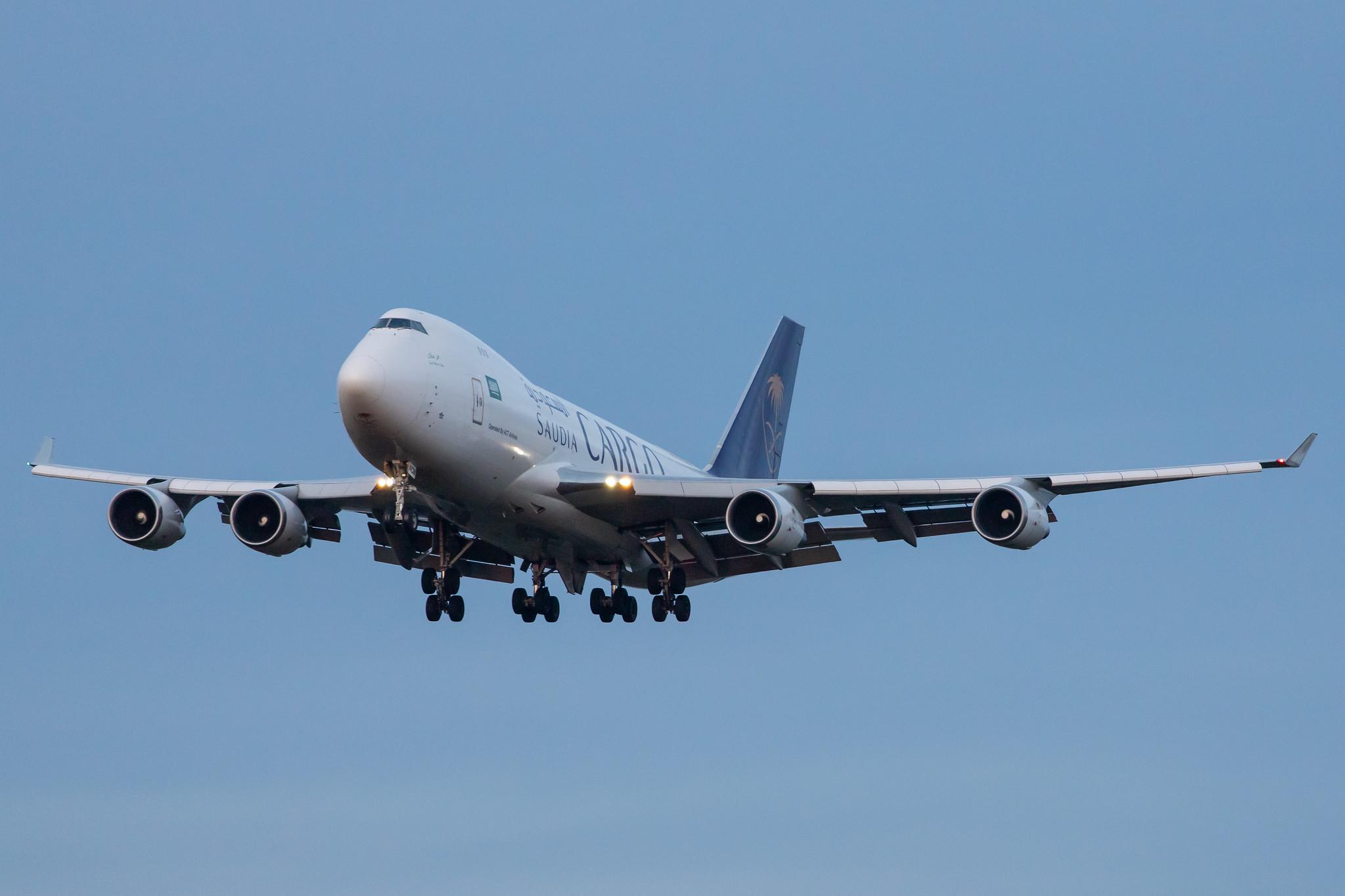 Frankfurt Airport: Saudia Cargo (SV / SVA) | Operator: AirACT |  Boeing 747-428F(ER) B744 | TC-ACM | MSN 32867