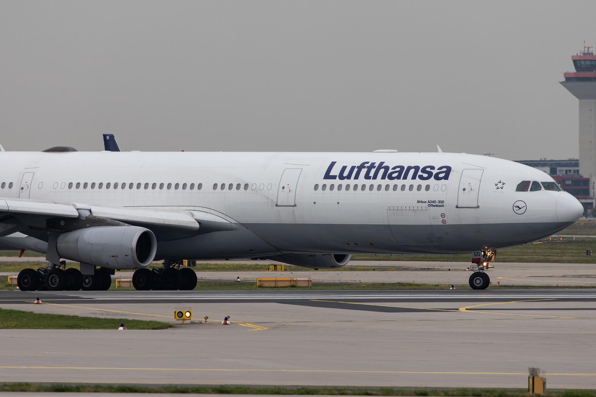 Frankfurt Airport: Lufthansa (LH / DLH) |  Airbus A340-313 A343 | D-AIGO | MSN 0233