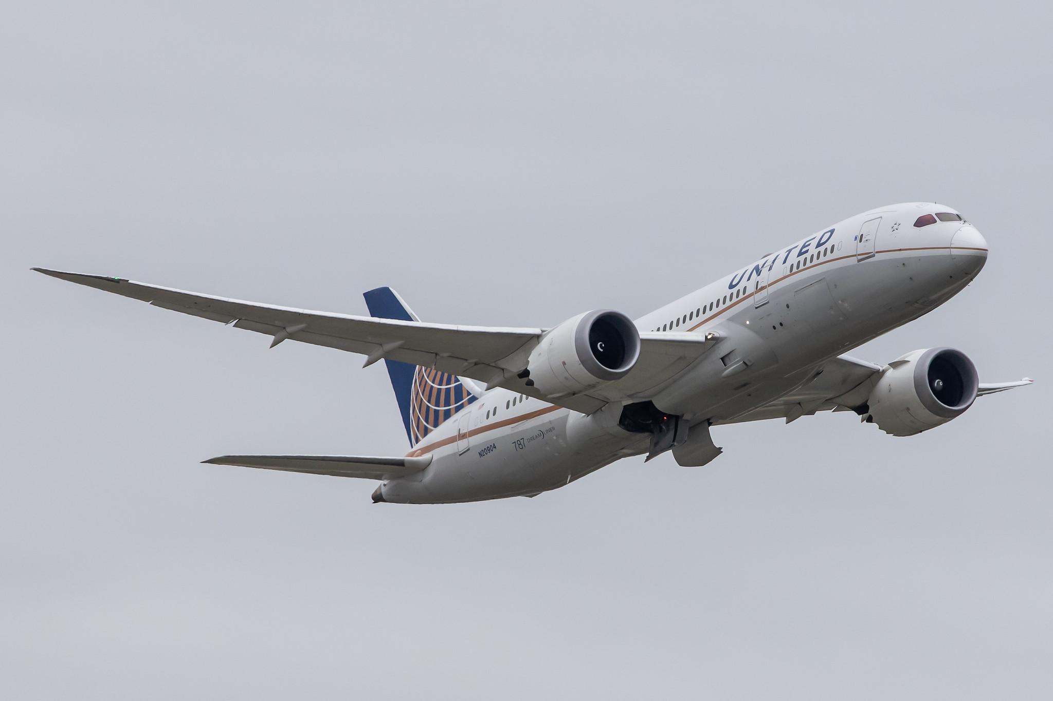 Frankfurt Airport: United Airlines (UA / UAL) |  Boeing 787-8 Dreamliner B788 | N20904 | MSN 34824