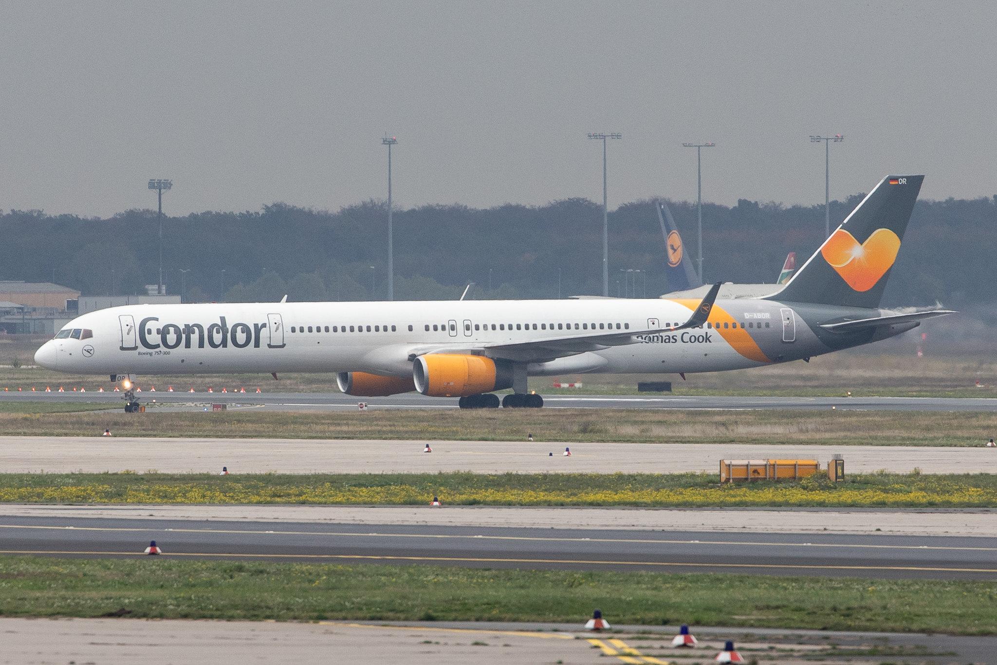 Frankfurt Airport: Condor (DE / CFG) |  Boeing 757-3CQ B753 | D-ABOR | MSN 32242