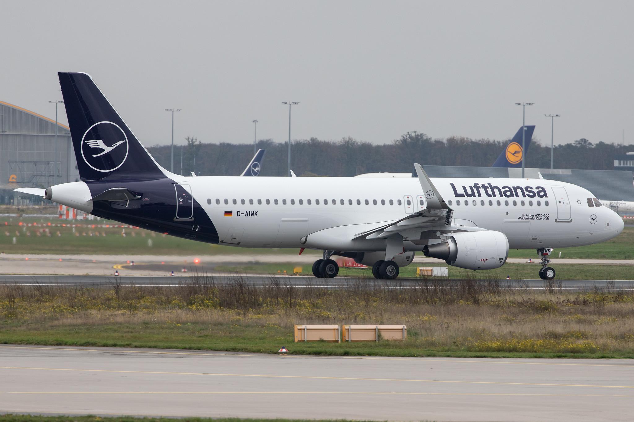 Frankfurt Airport: Lufthansa (LH / DLH) |  Airbus A320-214 A320 | D-AIWK | MSN 9058