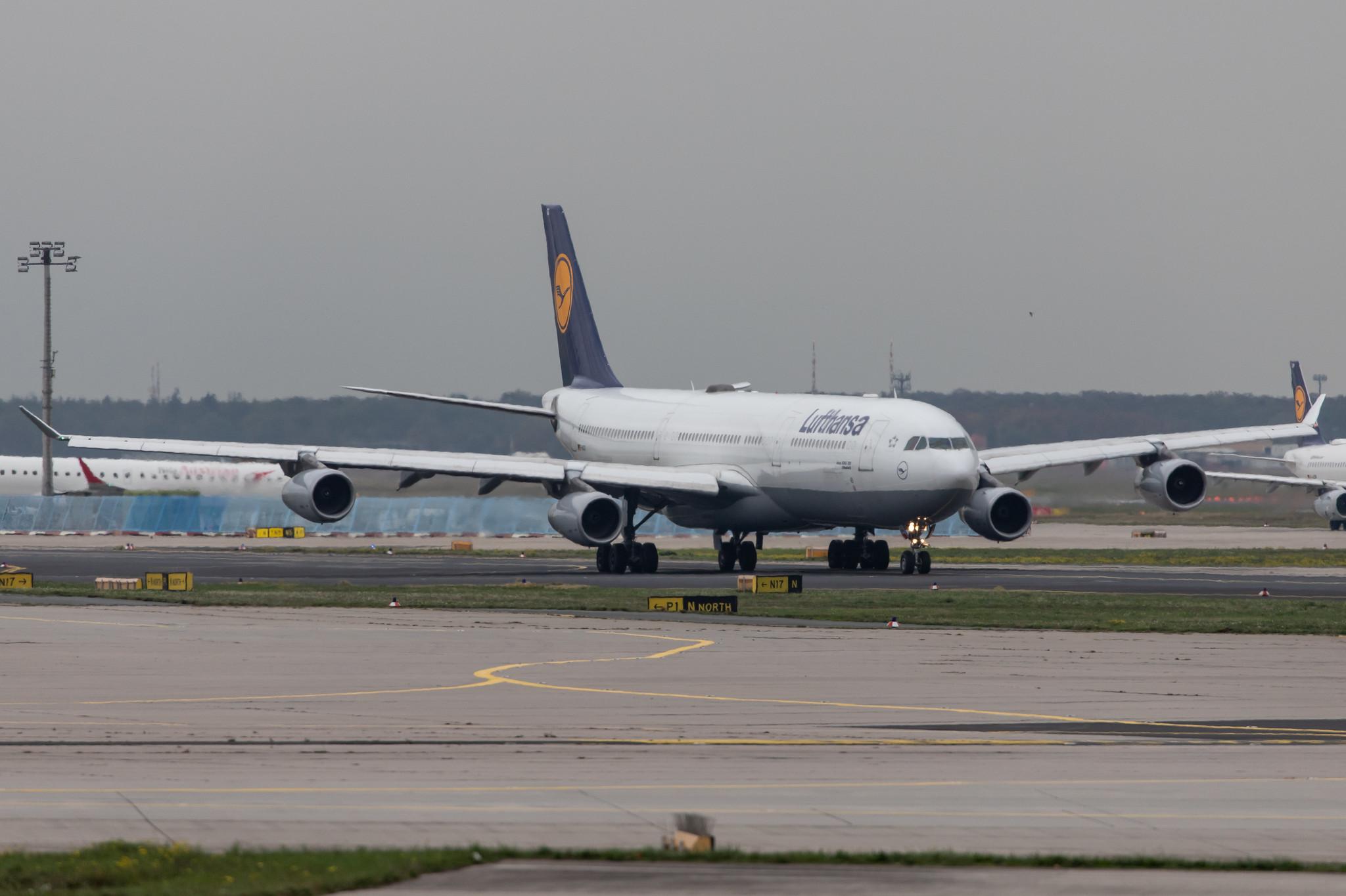 Frankfurt Airport: Lufthansa (LH / DLH) |  Airbus A340-313 A343 | D-AIGO | MSN 0233