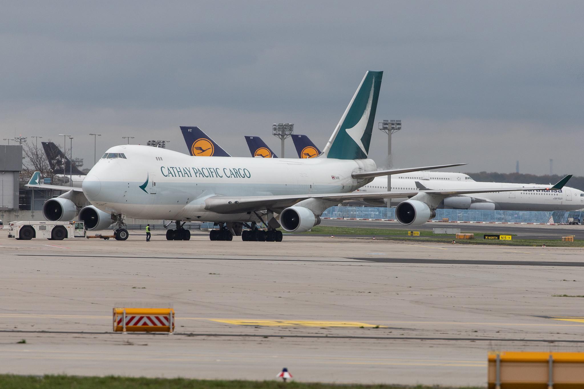 Frankfurt Airport: Cathay Pacific Cargo (CX / CPA) | Operator: Cathay Pacific |  Boeing 747-467F(ER) B744 | B-LIF | MSN 36871