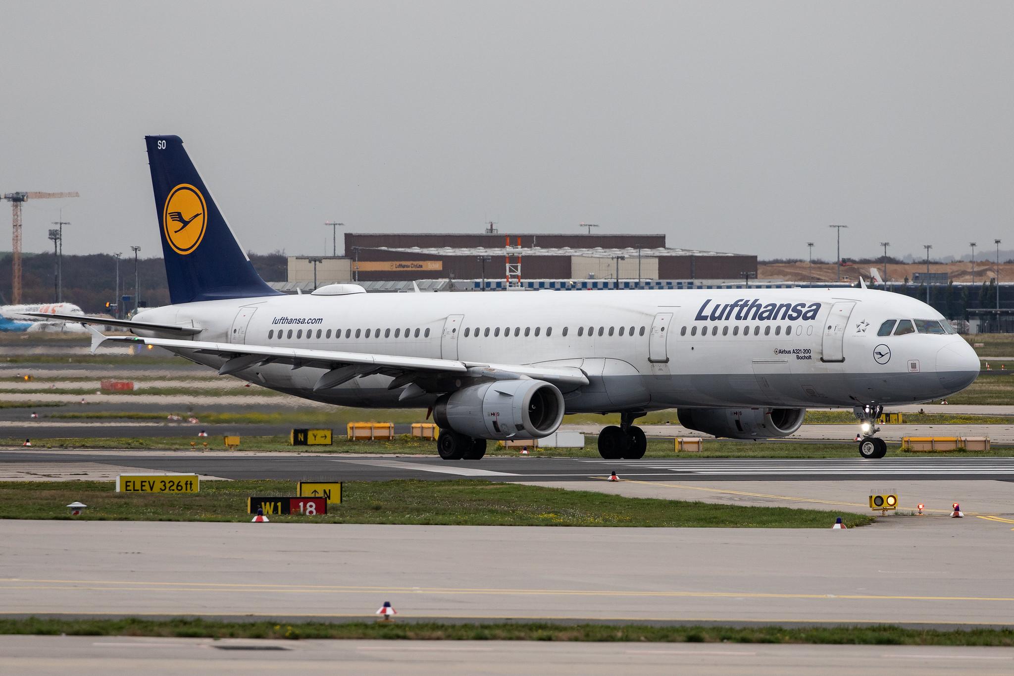 Frankfurt Airport: Lufthansa (LH / DLH) |  Airbus A321-231 A321 | D-AISO | MSN 3625