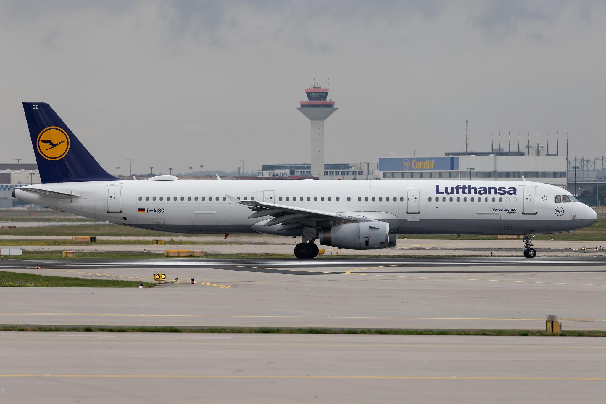 Frankfurt Airport: Lufthansa (LH / DLH) |  Airbus A321-231 A321 | D-AISC | MSN 1161