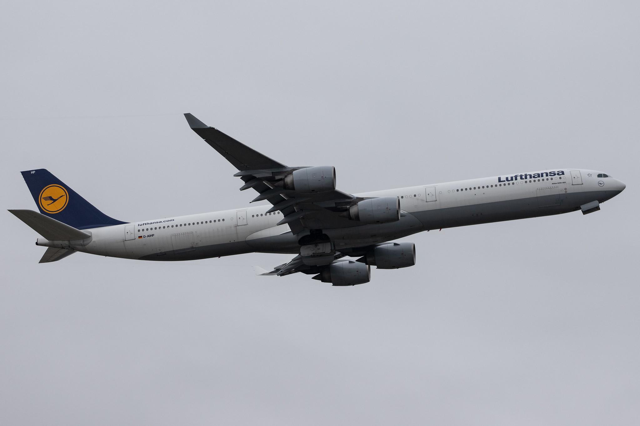 Frankfurt Airport: Lufthansa (LH / DLH) |  Airbus A340-642 A346 | D-AIHP | MSN 0771