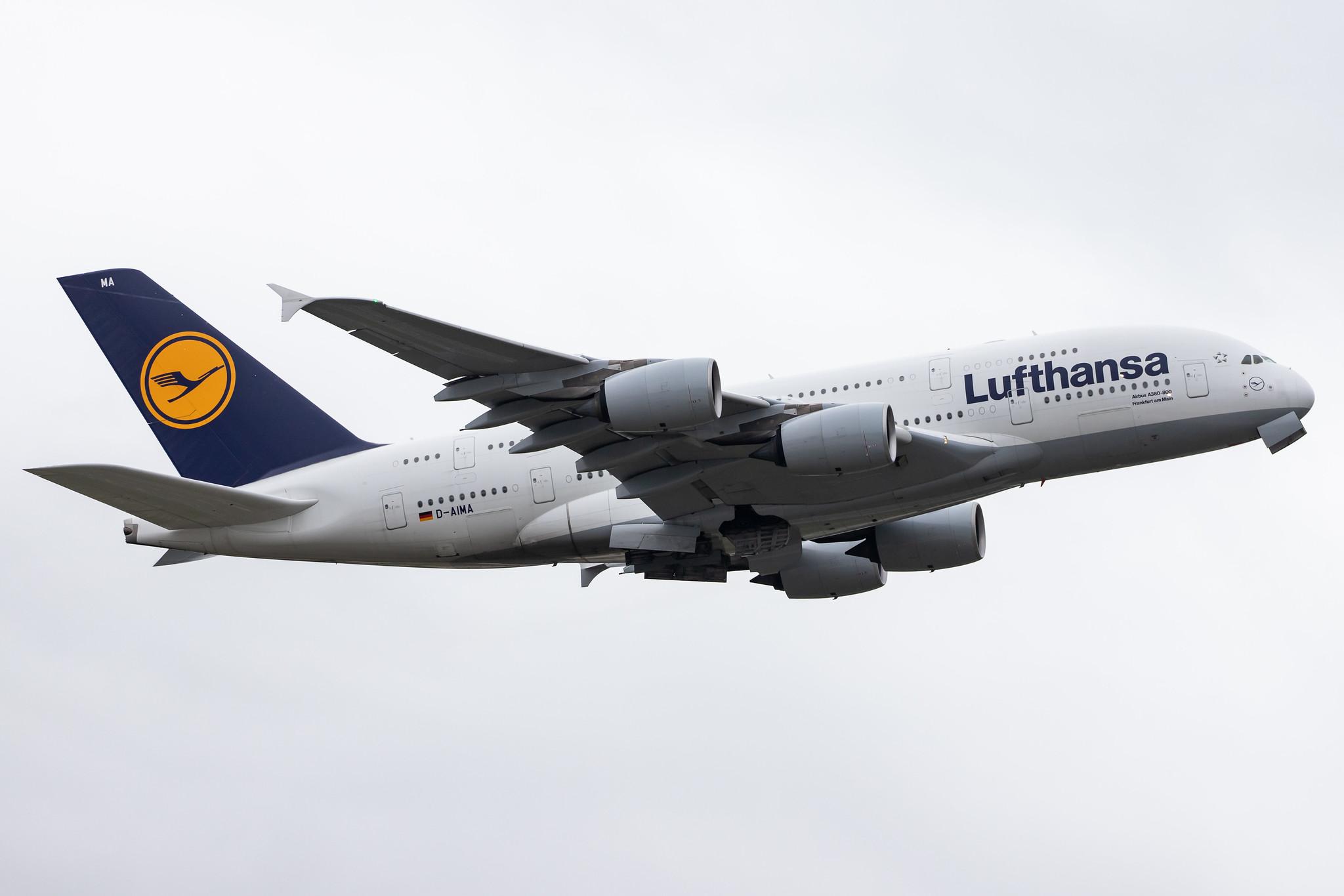 Frankfurt Airport: Lufthansa (LH / DLH) |  Airbus A380-841 A388 | D-AIMA | MSN 038