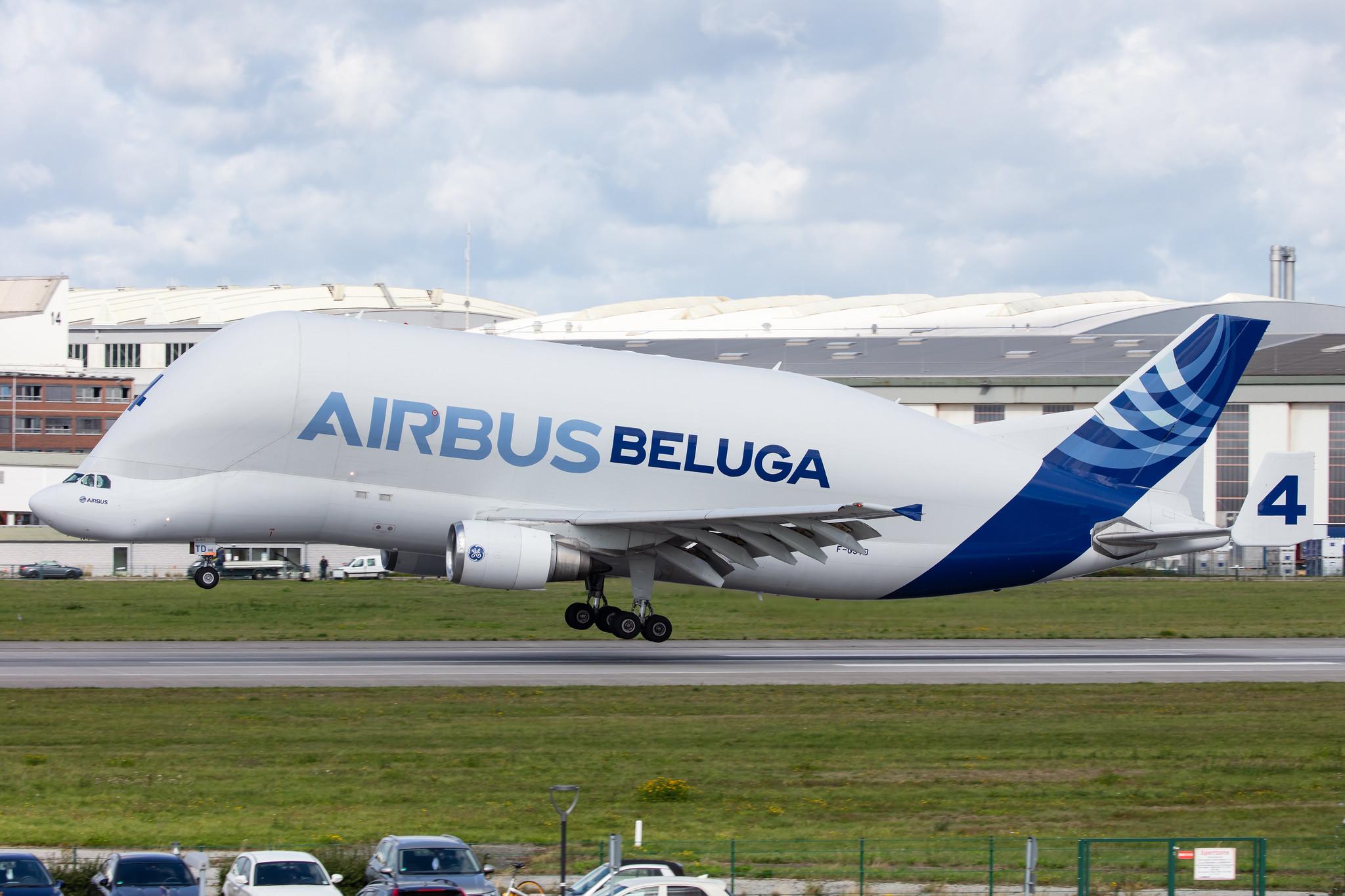 Hamburg Finkenwerder: Airbus Transport International (4Y / BGA) |  Airbus A300-608ST Beluga A3ST | F-GSTD | MSN 776