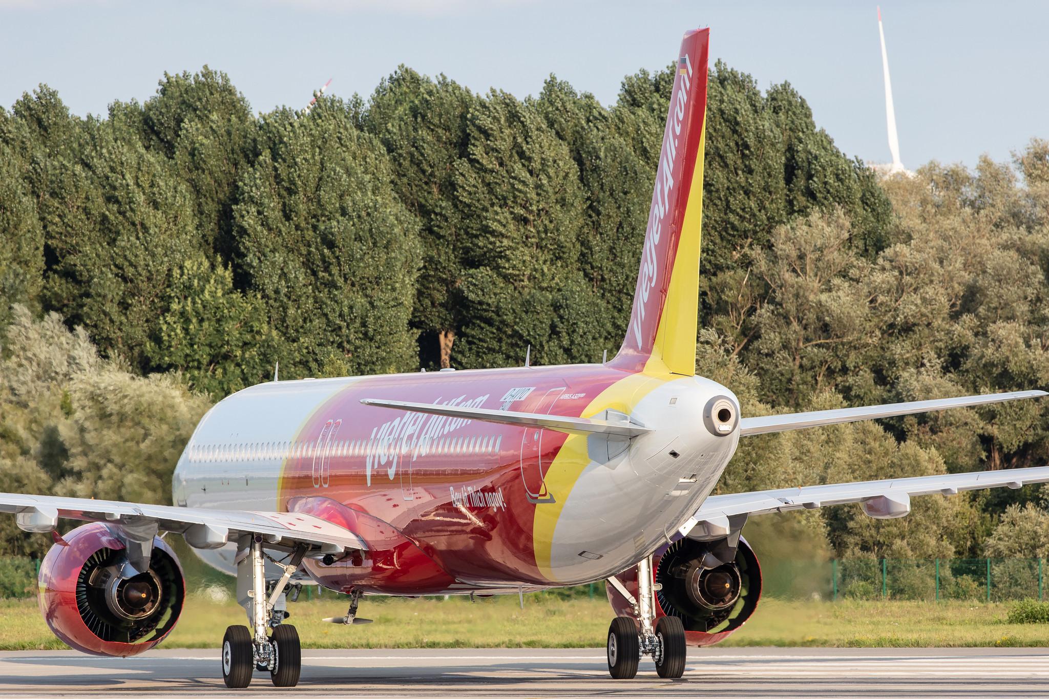 Hamburg Finkenwerder: VietJetAir (VJ / VJC) |  Airbus A321-271NX A21N | D-AVYO (VN-A524) | MSN 9401