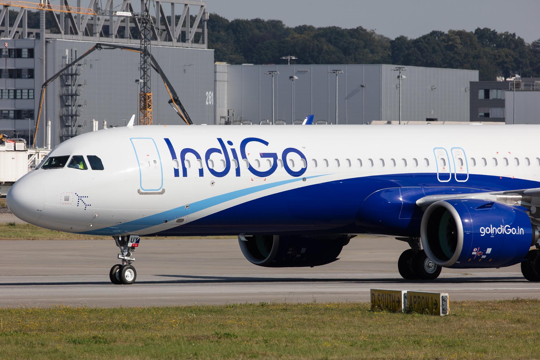 Hamburg Finkenwerder: IndiGo (6E / IGO) |  Airbus A321-271NX A21N | D-AVXH (VT-IUY) | MSN 9443