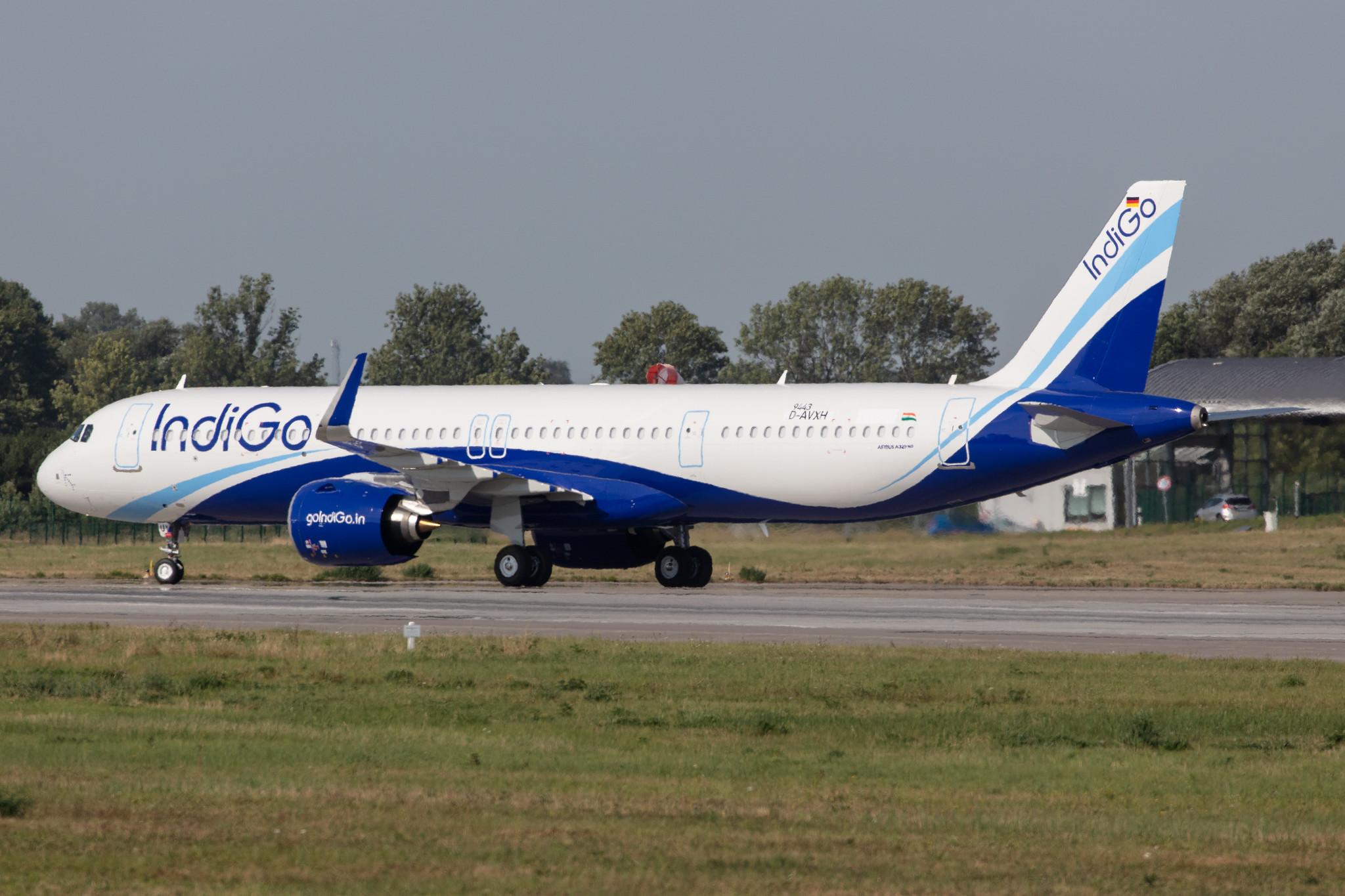 Hamburg Finkenwerder: IndiGo (6E / IGO) |  Airbus A321-271NX A21N | D-AVXH (VT-IUY) | MSN 9443