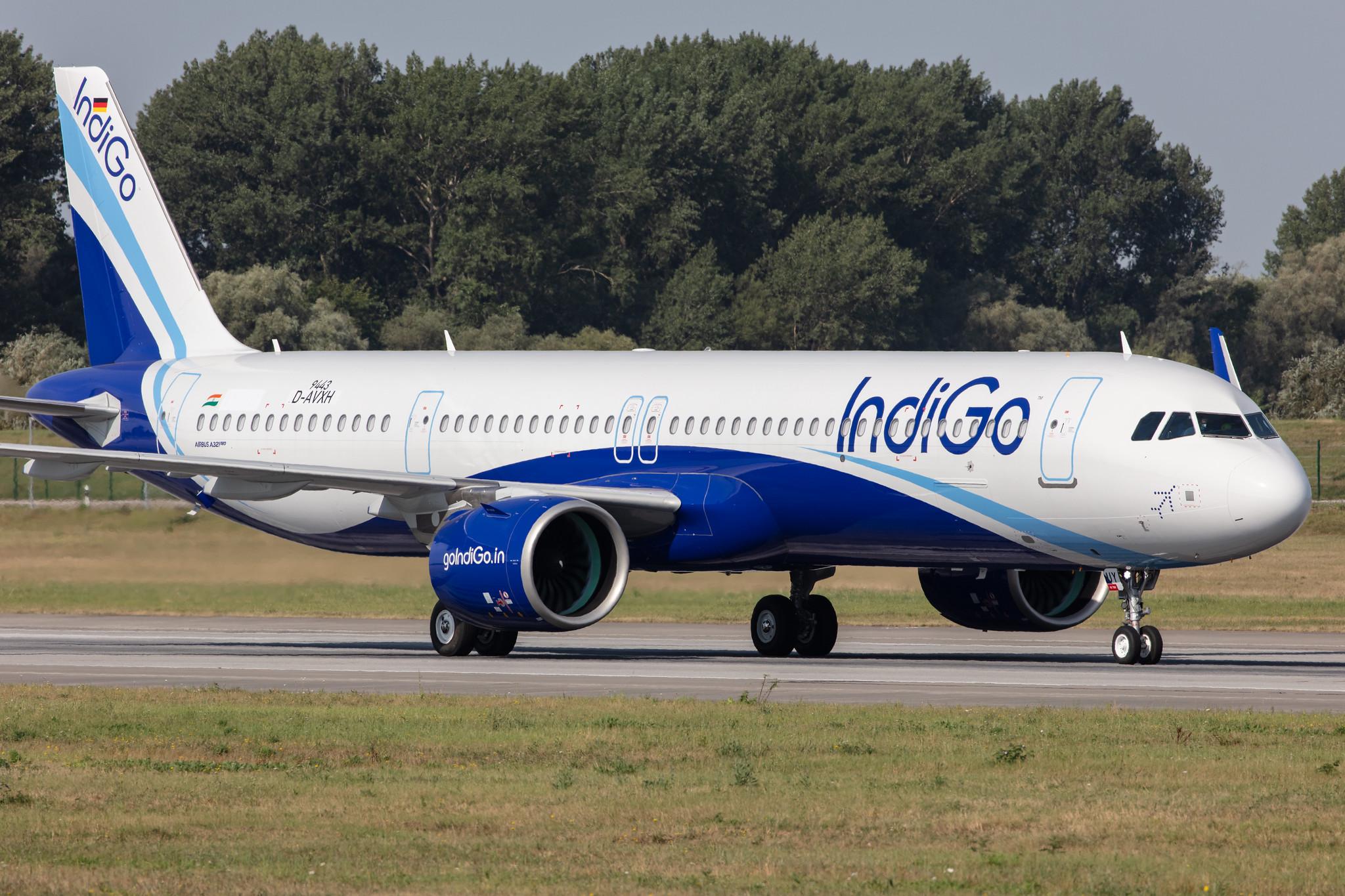 Hamburg Finkenwerder: IndiGo (6E / IGO) |  Airbus A321-271NX A21N | D-AVXH (VT-IUY) | MSN 9443