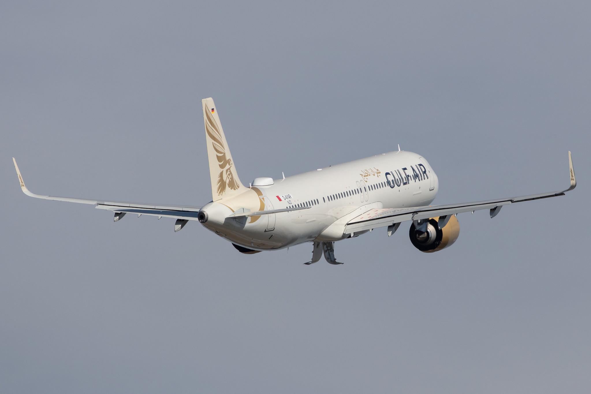 Hamburg Finkenwerder: Gulf Air (GF / GFA) |  Airbus A321-253NX A21N | D-AYAR (A9C-NA) | MSN 9433