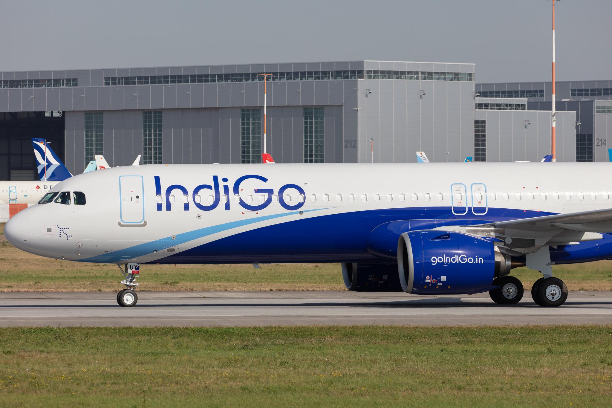 Hamburg Finkenwerder: IndiGo (6E / IGO) |  Airbus A321-271NX A21N | D-AVXH (VT-IUY) | MSN 9443