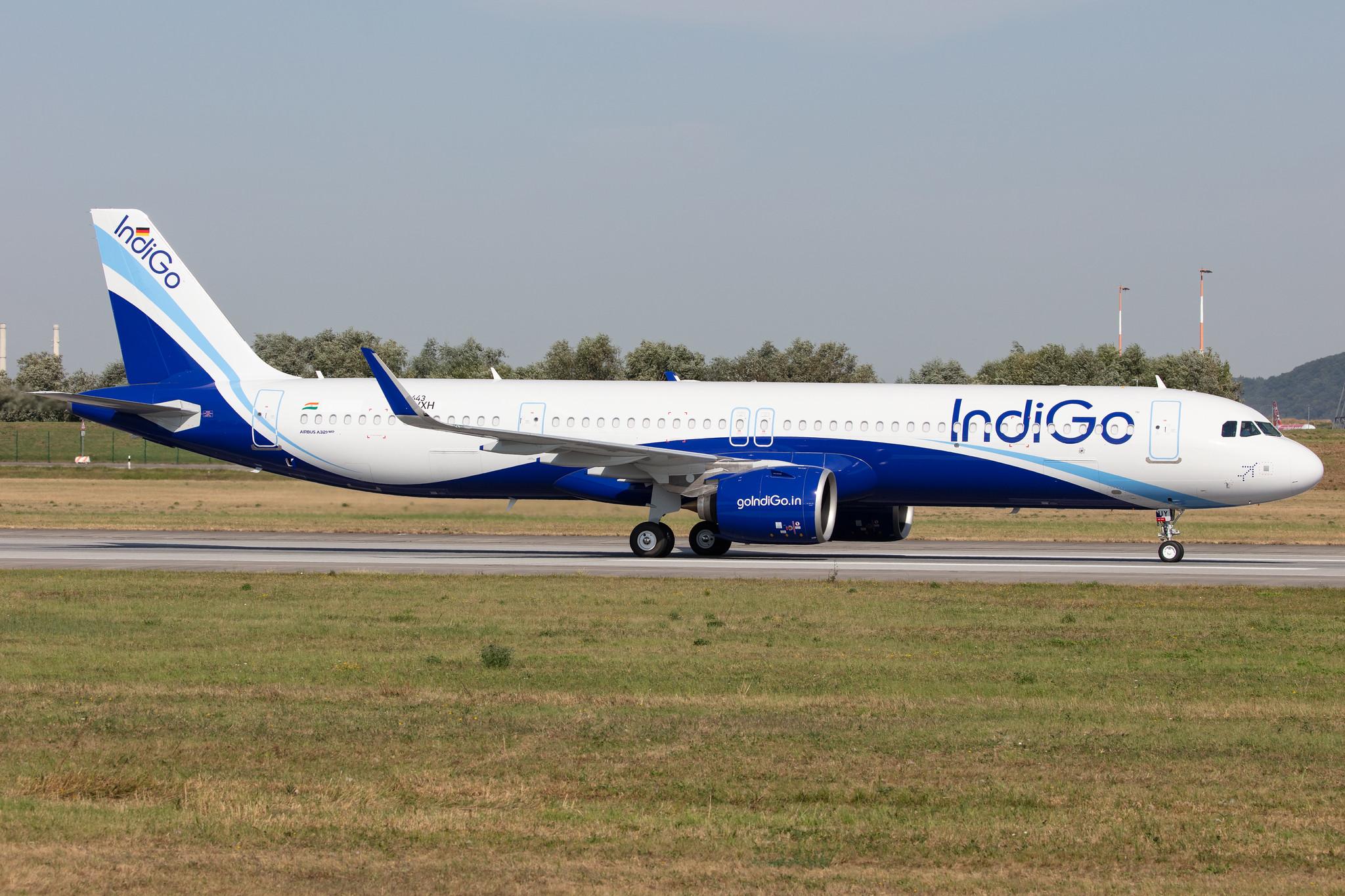 Hamburg Finkenwerder: IndiGo (6E / IGO) |  Airbus A321-271NX A21N | D-AVXH (VT-IUY) | MSN 9443