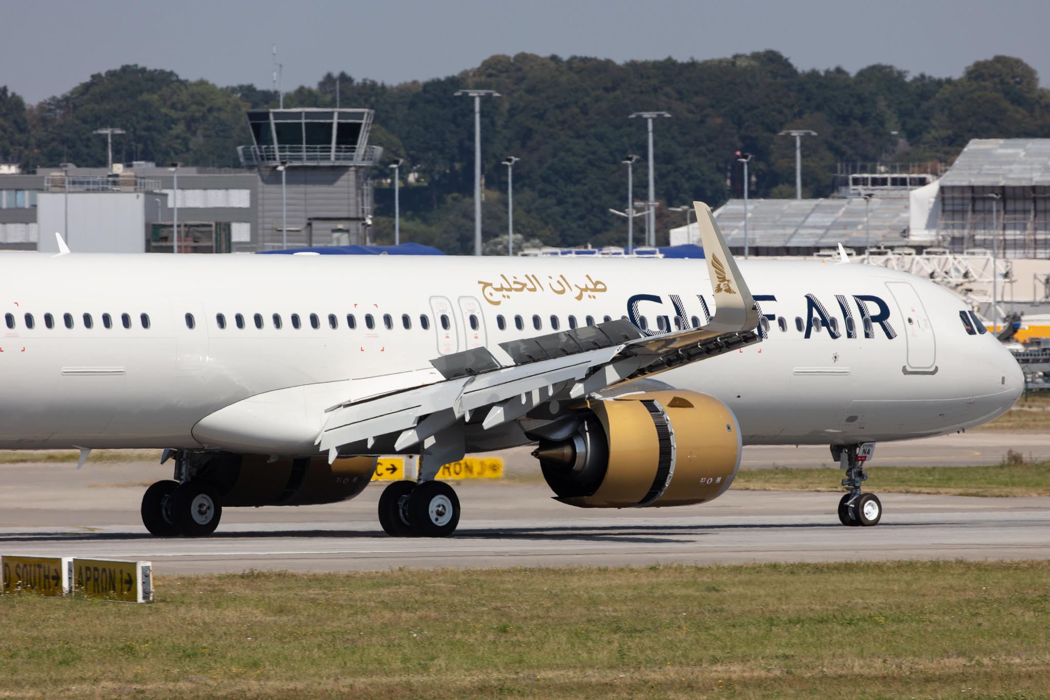 Hamburg Finkenwerder: Gulf Air (GF / GFA) |  Airbus A321-253NX A21N | D-AYAR (A9C-NA) | MSN 9433