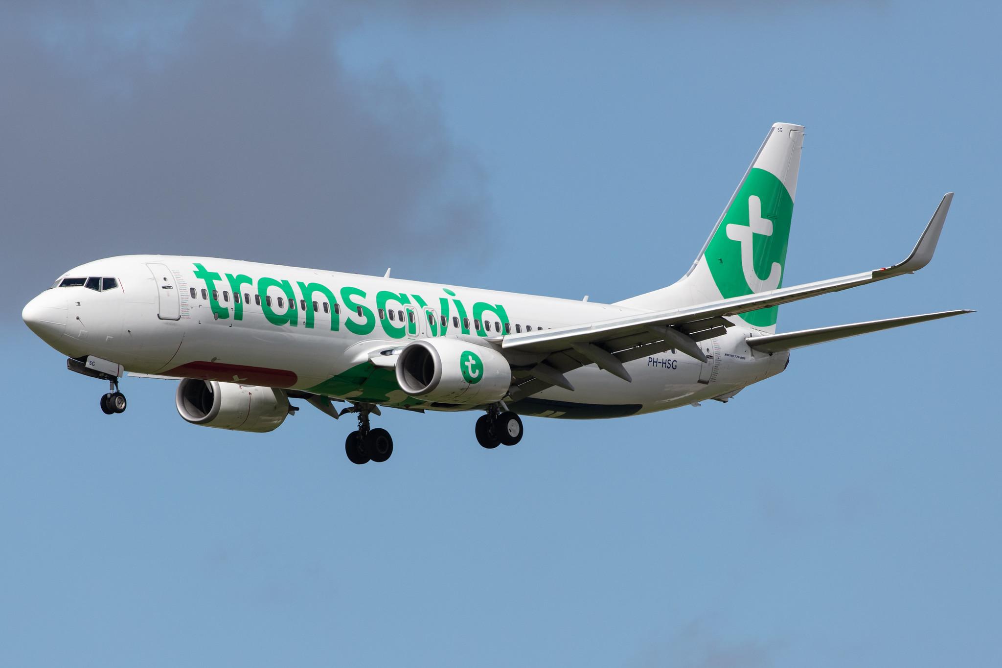 Amsterdam Airport Schiphol: Transavia (HV / TRA) |  Boeing 737-8K2 B738 | PH-HSG | MSN 39262