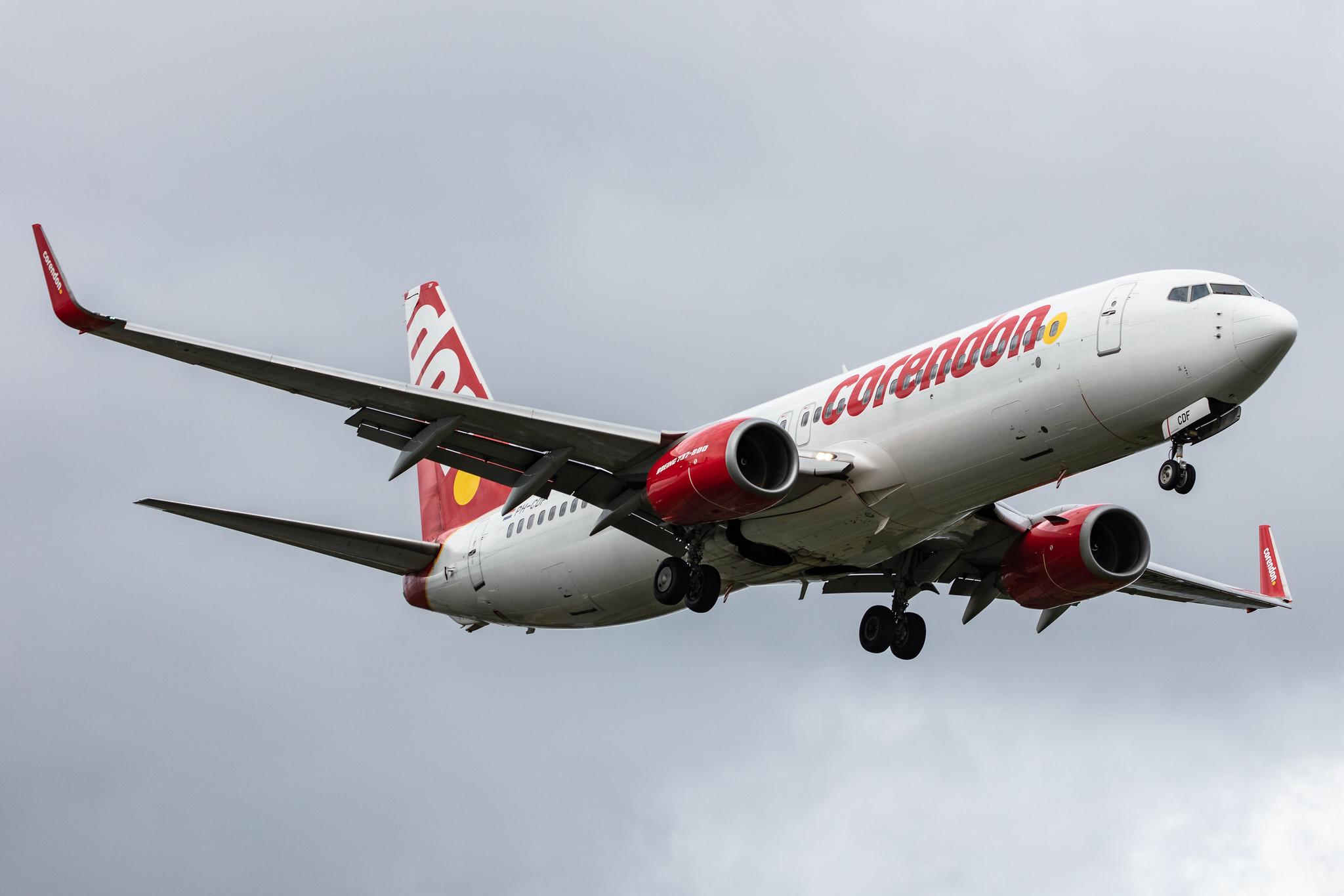 Amsterdam Airport Schiphol: Corendon Airlines (XC / CAI) | Operator: Corendon Dutch Airlines |  Boeing 737-804 B738 | PH-CDF | MSN 28227