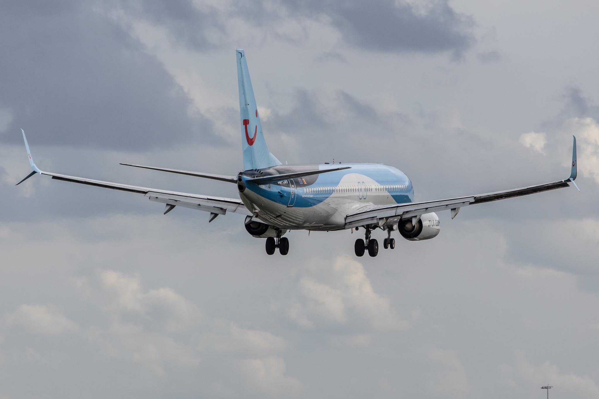 Amsterdam Airport Schiphol: TUI (X3 / TUI) | Operator: TUI fly Belgium |  Boeing 737-8K5 B738 | OO-JAV | MSN 40943