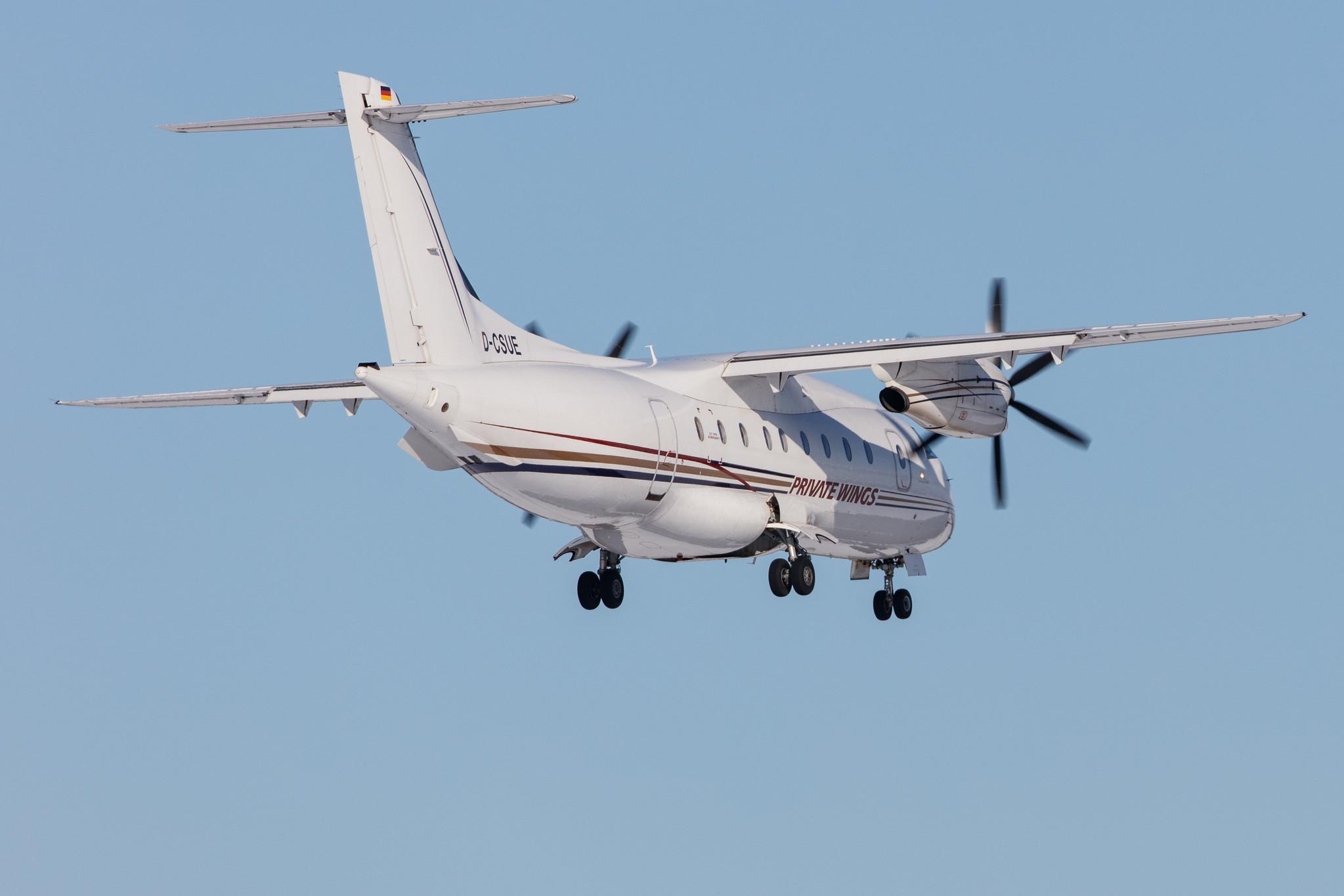 Hamburg Airport: Private Wings (8W / PWF) |  Dornier 328-110 D328 | D-CSUE | MSN 3019