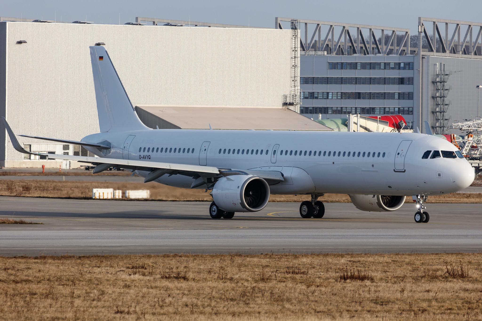 Hamburg Finkenwerder: Capital Airlines (JD / CBJ) | Airbus A321-251NX A21N | D-AVYQ | MSN 10161