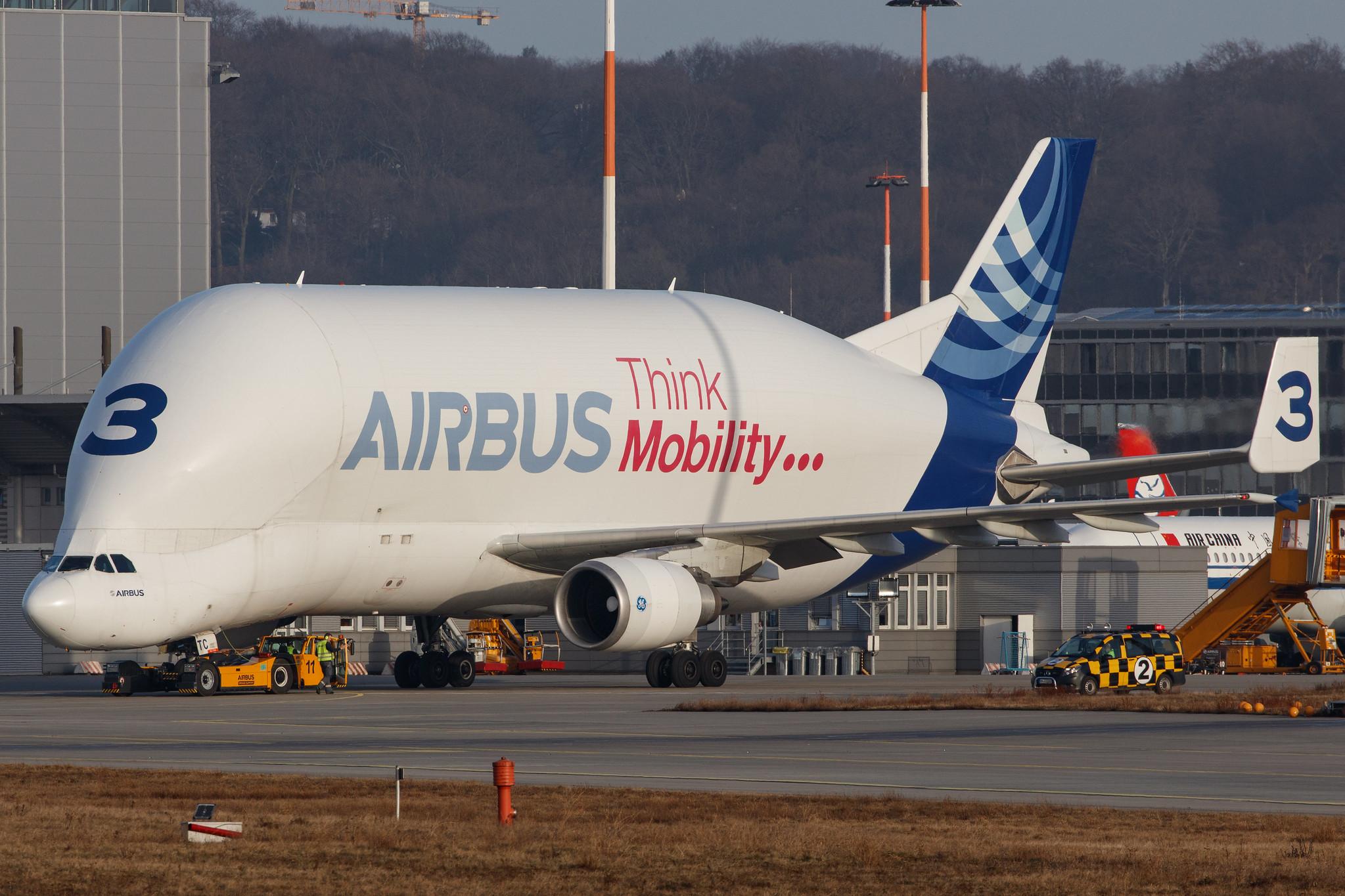 Hamburg Finkenwerder: Airbus Transport International (4Y / BGA) |  Airbus A300-608ST Beluga A3ST | F-GSTC | MSN 765