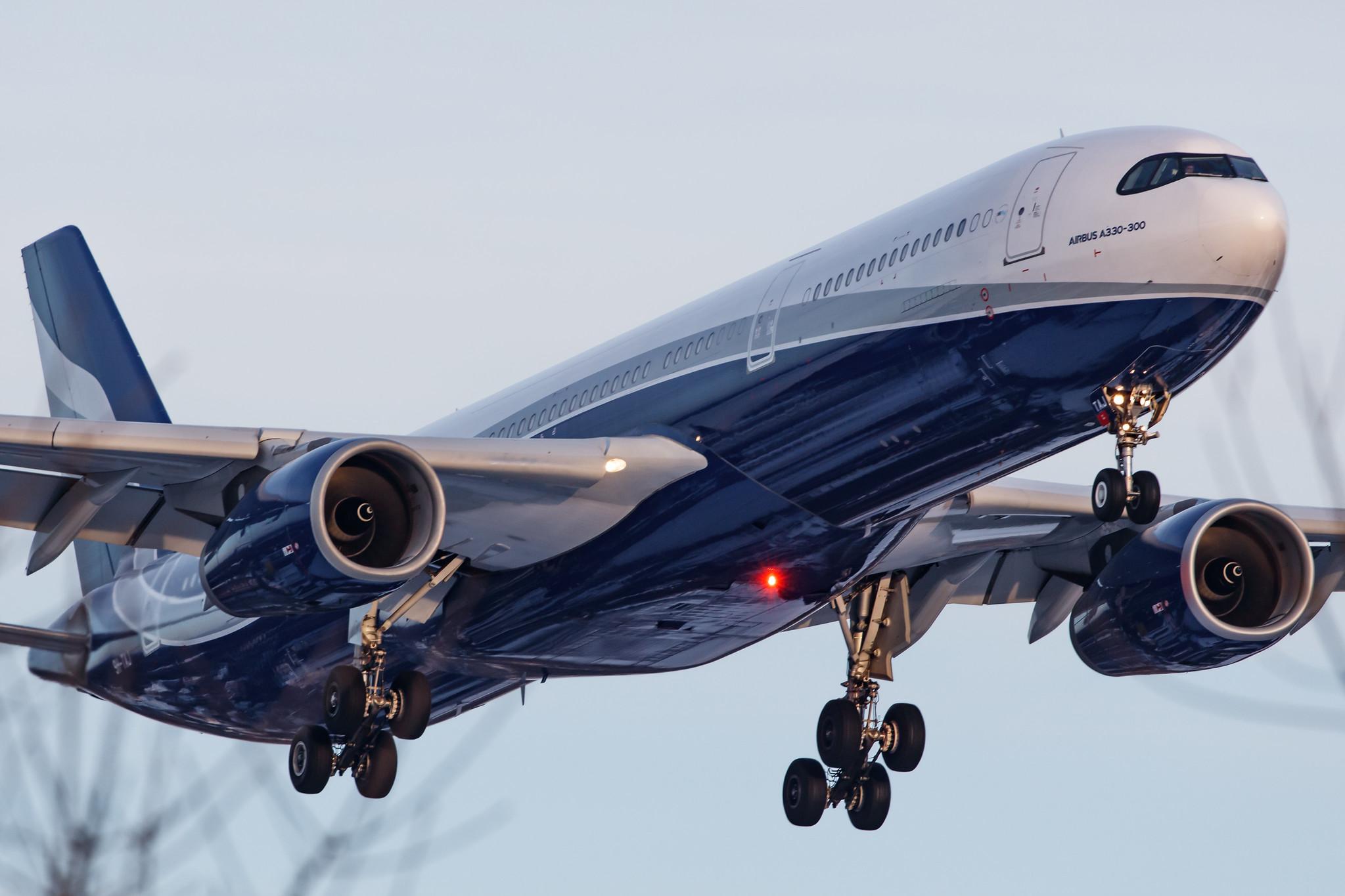 Hamburg Airport: Hi Fly (5K / HFY) | Operator: Hi Fly Malta |  Airbus A330-343 A333 | 9H-TAJ | MSN 1453