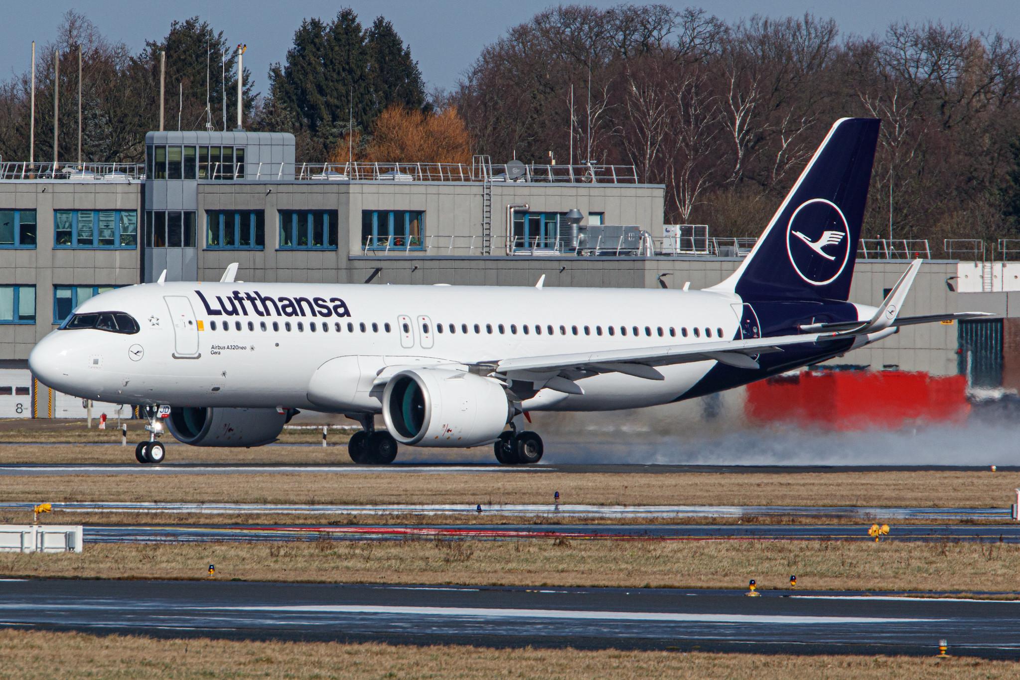Hamburg Airport: Lufthansa (LH / DLH) |  Airbus A320-271N A20N | D-AIJD | MSN 10281