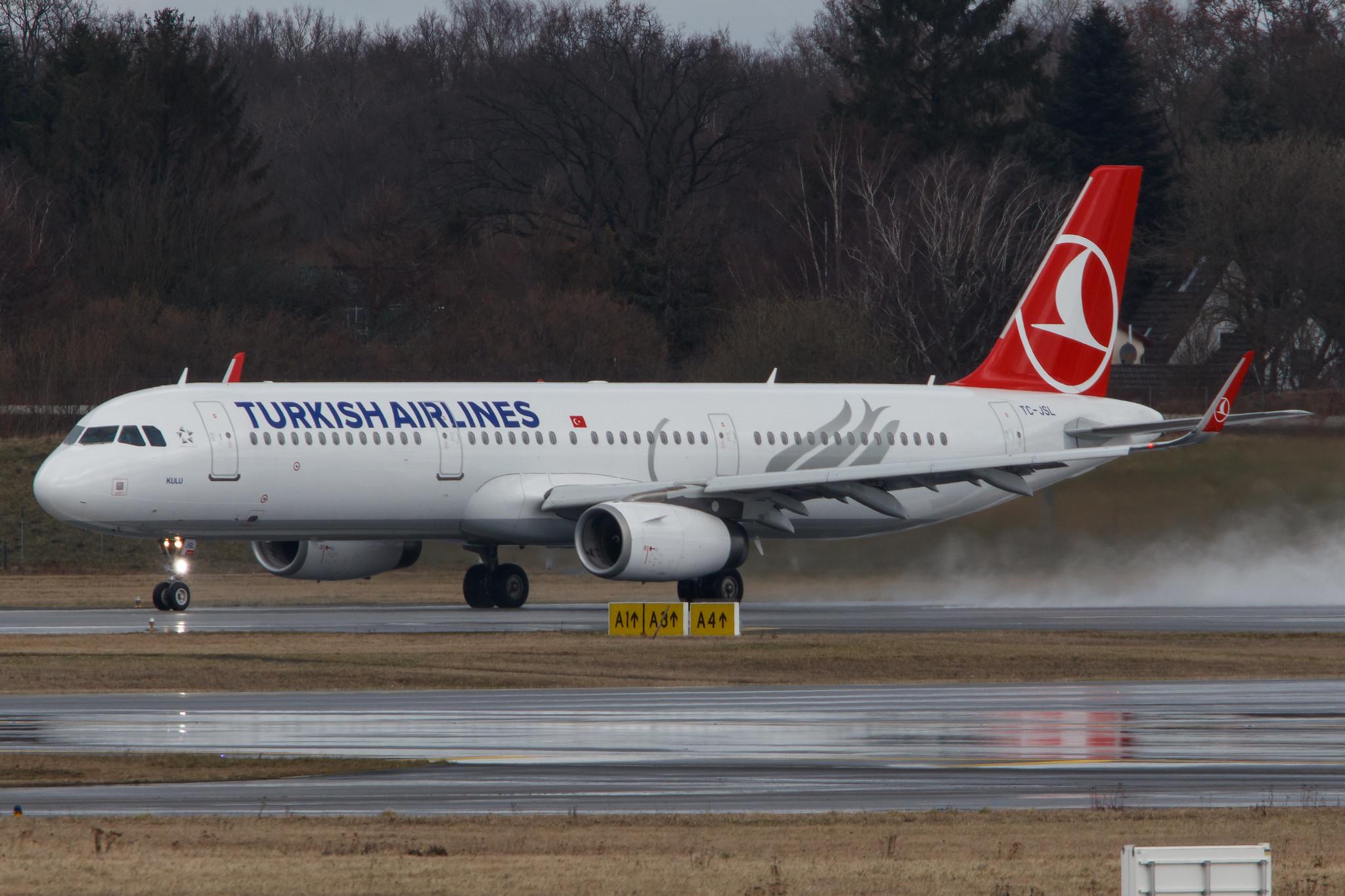 Hamburg Airport: Turkish Airlines (TK / THY) |  Airbus A321-231 A321 | TC-JSL | MSN 5667