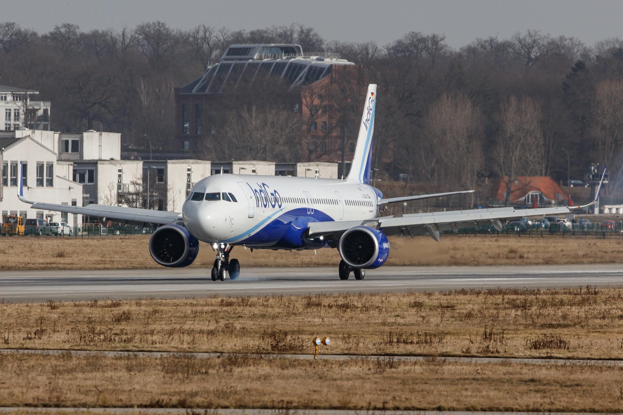 Hamburg Finkenwerder: IndiGo (6E / IGO) |  Airbus A321-251NX A21N | D-AZAN | MSN 10296