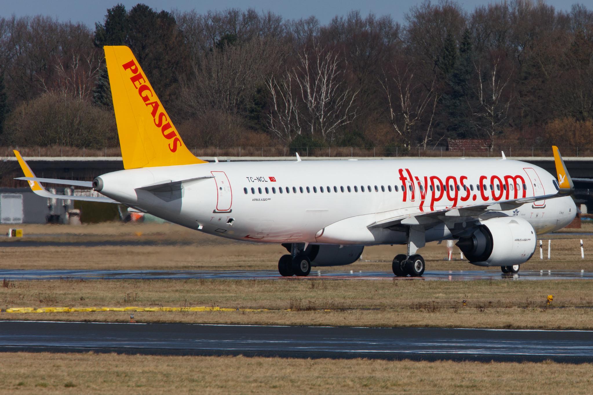 Hamburg Airport: Pegasus (PC / PGT) | Operator: Pegasus Airlines |  Airbus A320-251N A20N | TC-NCL | MSN 09411