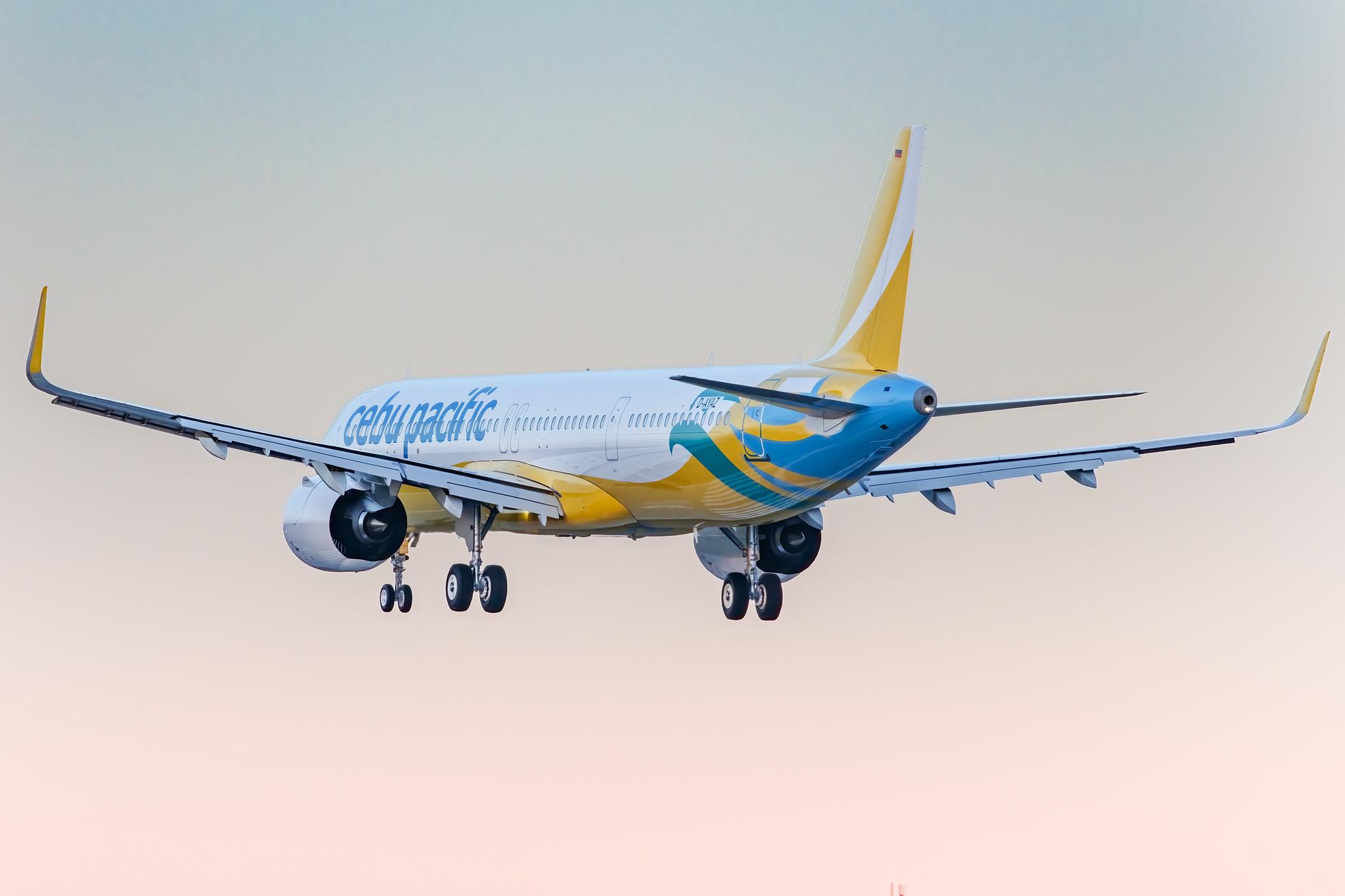 Hamburg Airport: Cebu Pacific (5J / CEB) |  Airbus A321-271NX A21N | D-AYAZ | MSN 10224