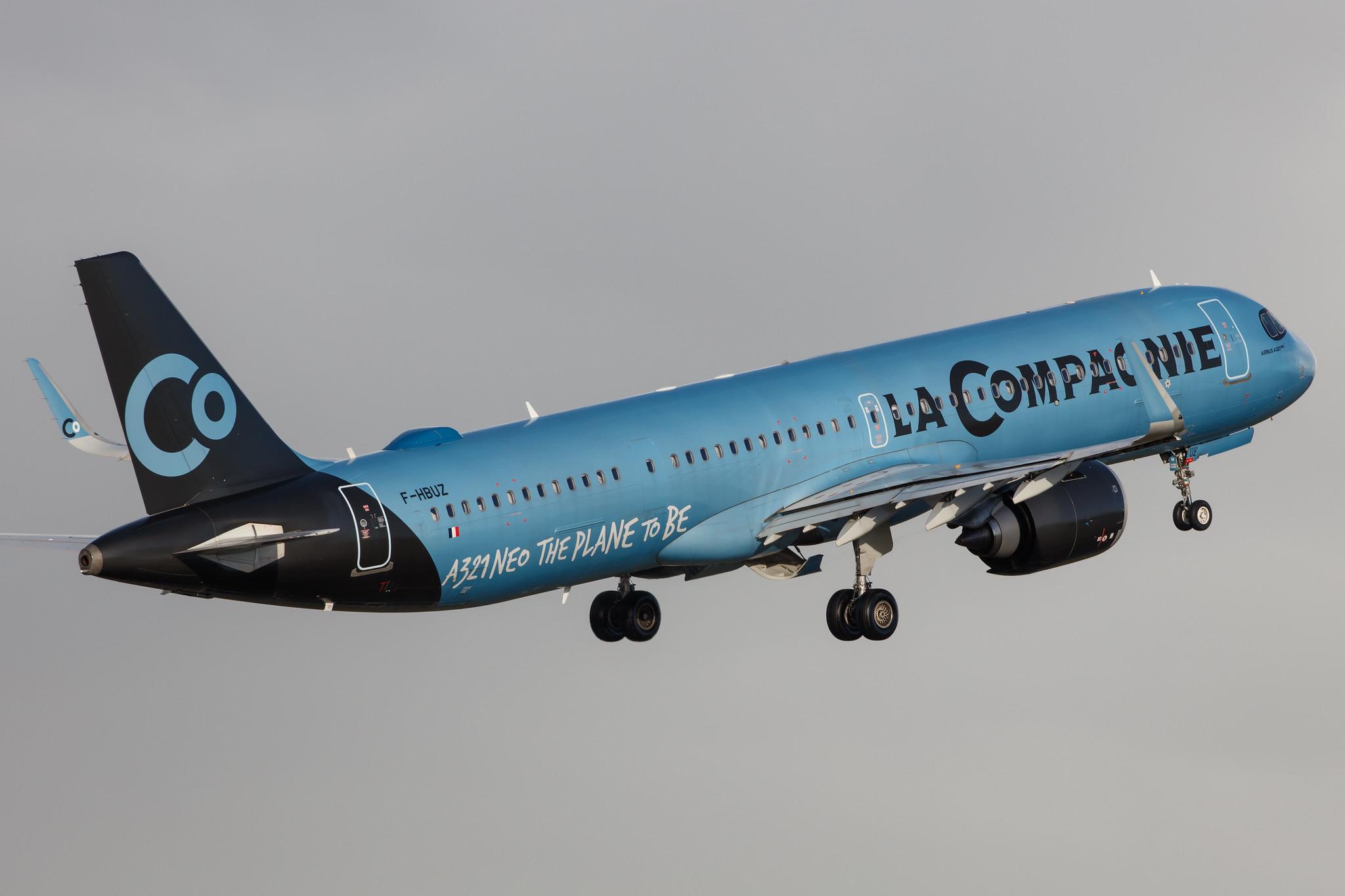 Hamburg Airport: La Compagnie (B0 / DJT) |  Airbus A321-251NX A21N | F-HBUZ | MSN 8866