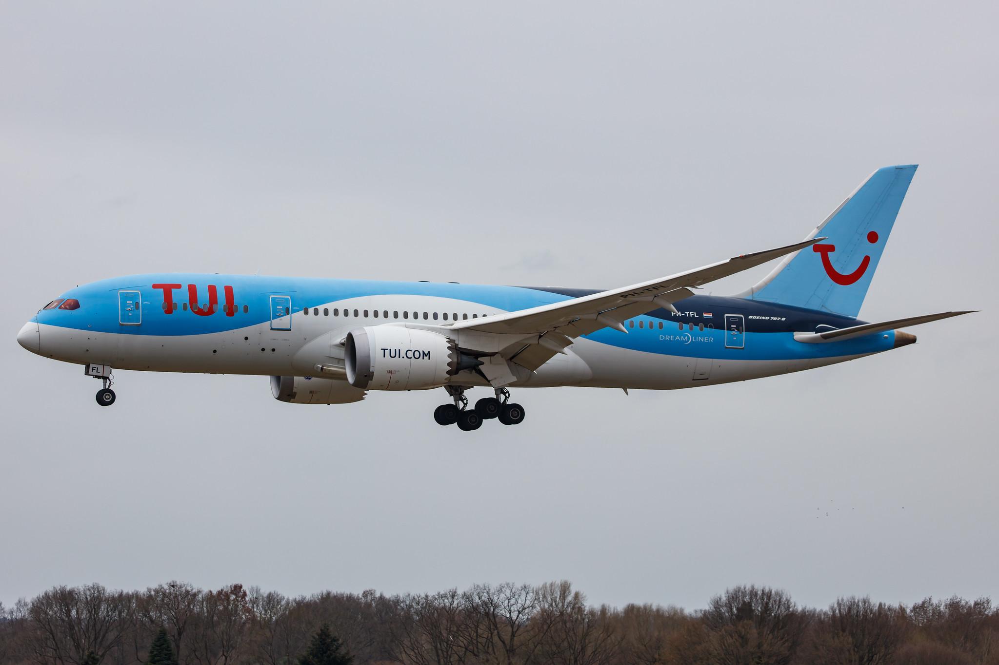 Hamburg Airport: TUI (X3 / TUI) | Operator: TUI fly Netherlands |  Boeing 787-8 Dreamliner B788 | PH-TFL | MSN 37228