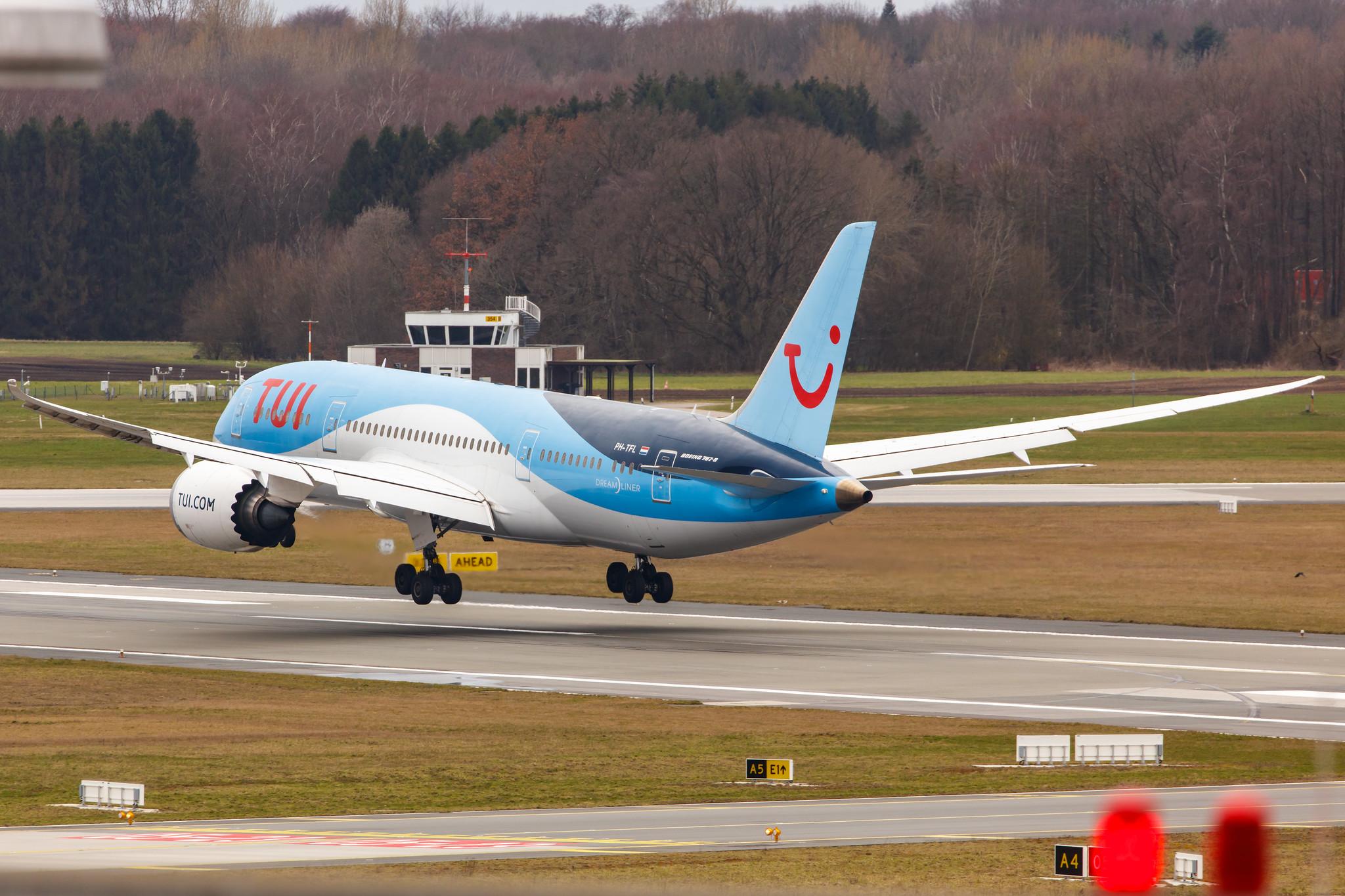 Hamburg Airport: TUI (X3 / TUI) | Operator: TUI fly Netherlands |  Boeing 787-8 Dreamliner B788 | PH-TFL | MSN 37228