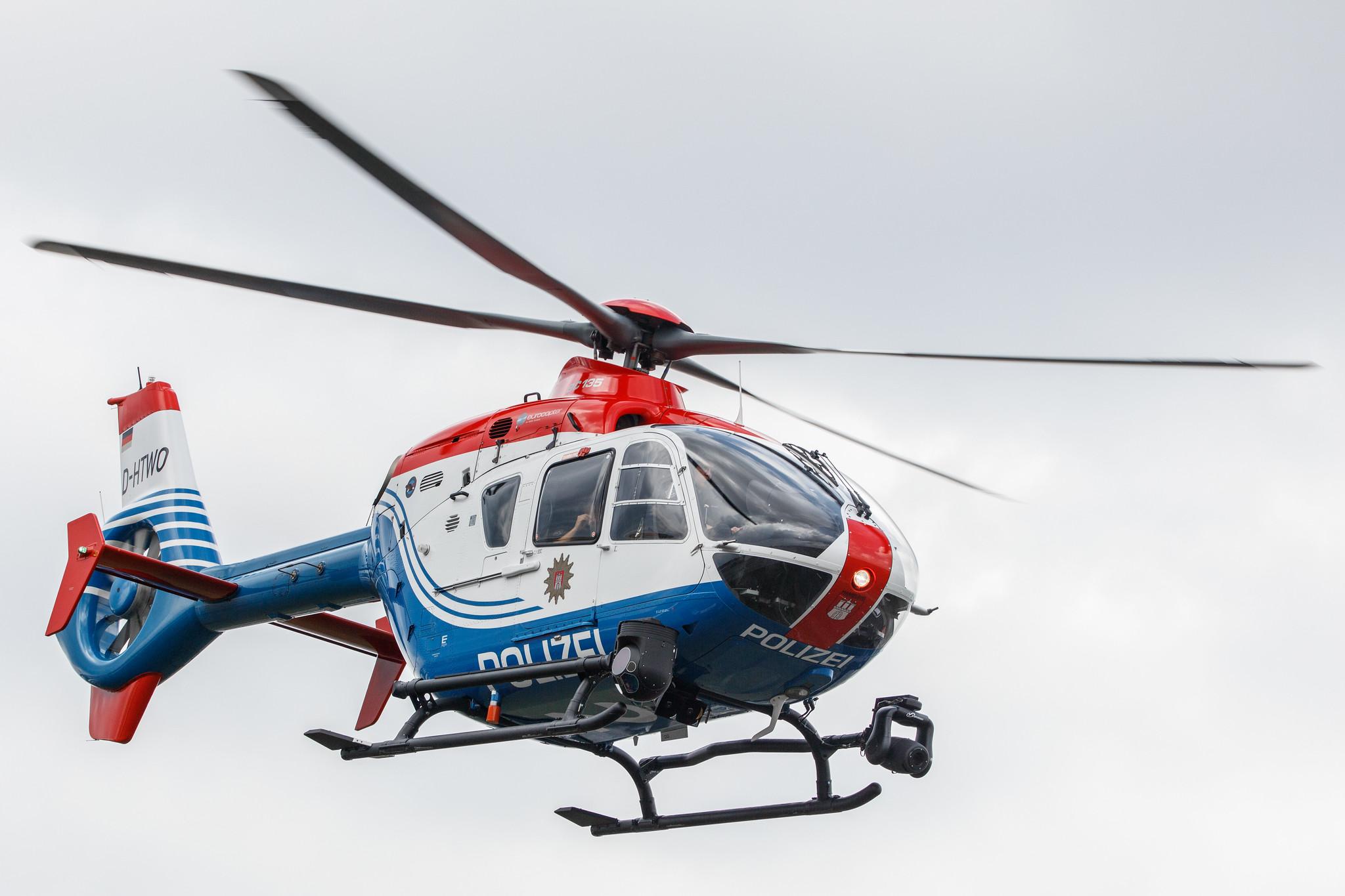 Hamburg Airport: Polizei Hamburg | Airbus Helicopters H135 EC35 | D-HTWO | MSN 0343