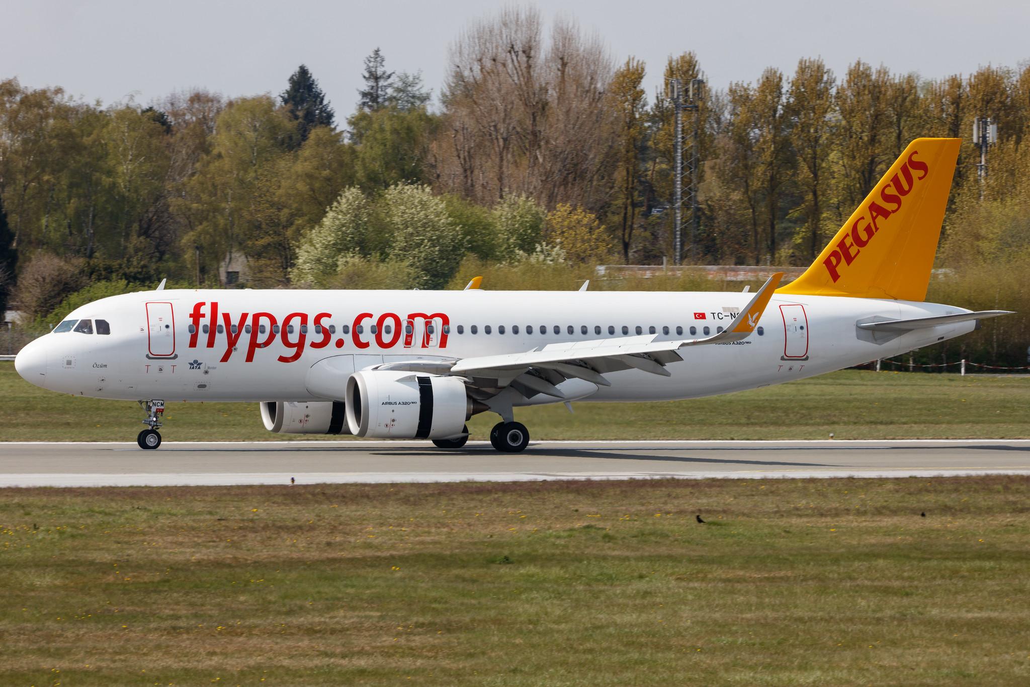 Hamburg Airport: Pegasus (PC / PGT) | Operator: Pegasus Airlines |  Airbus A320-251N A20N | TC-NCM | MSN 09488