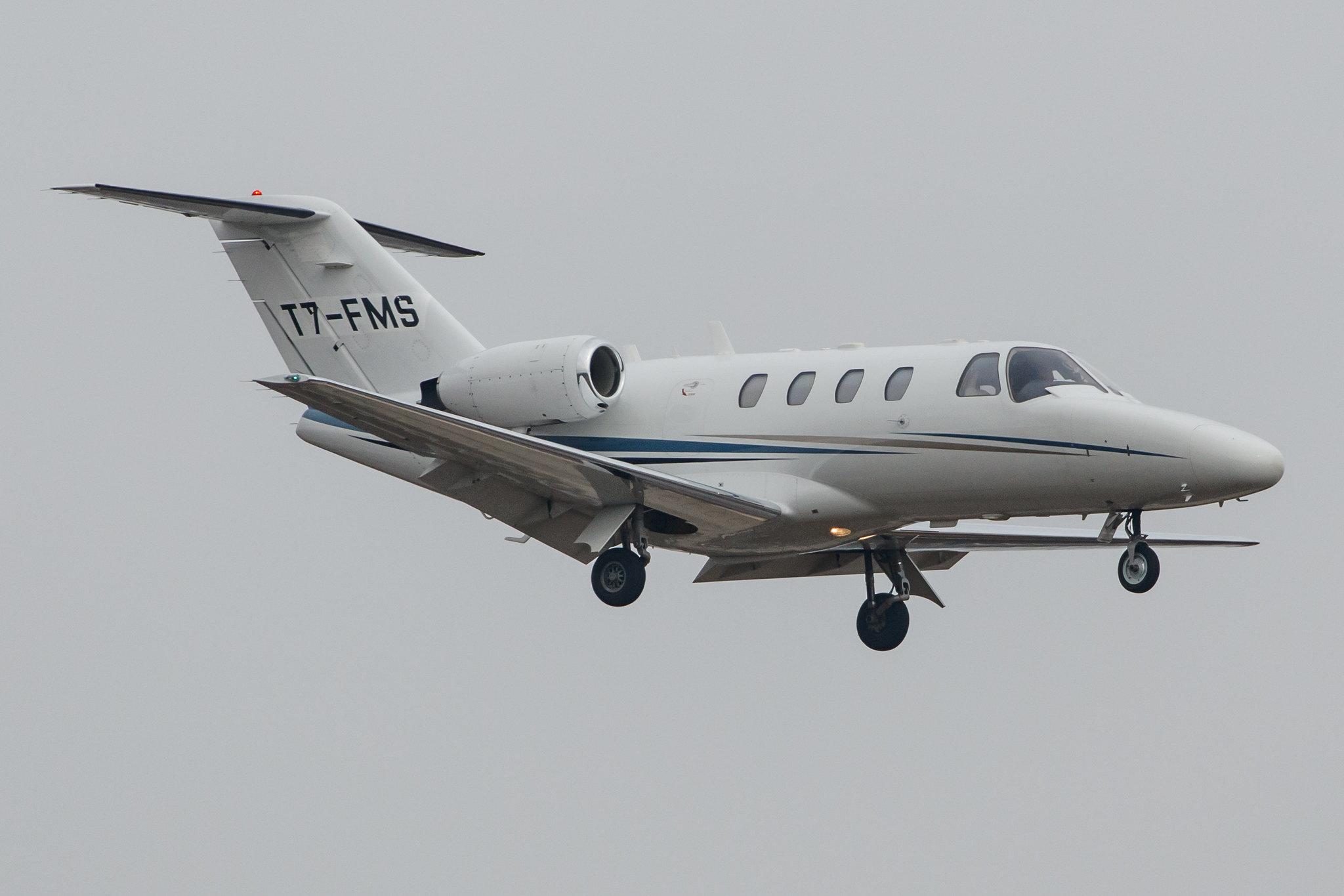 Hamburg Airport: Private owner |  Cessna 525 CitationJet CJ1 C525 | T7-FMS | MSN 525-0522