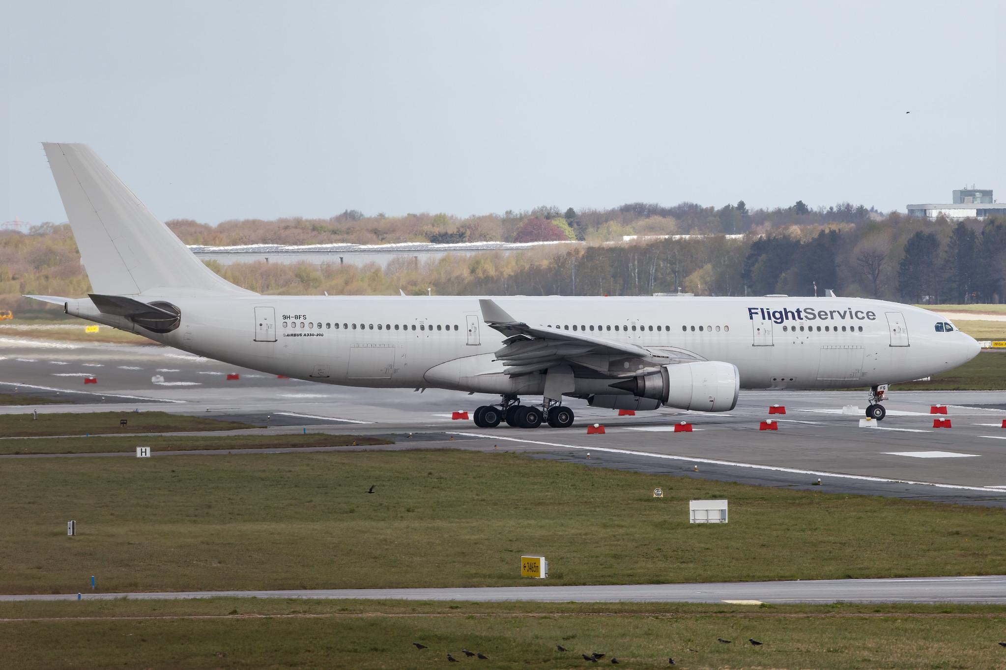 Hamburg Airport: Maleth-Aero (DB / MLT) |  Airbus A330-203 A332 | 9H-BFS | MSN 472