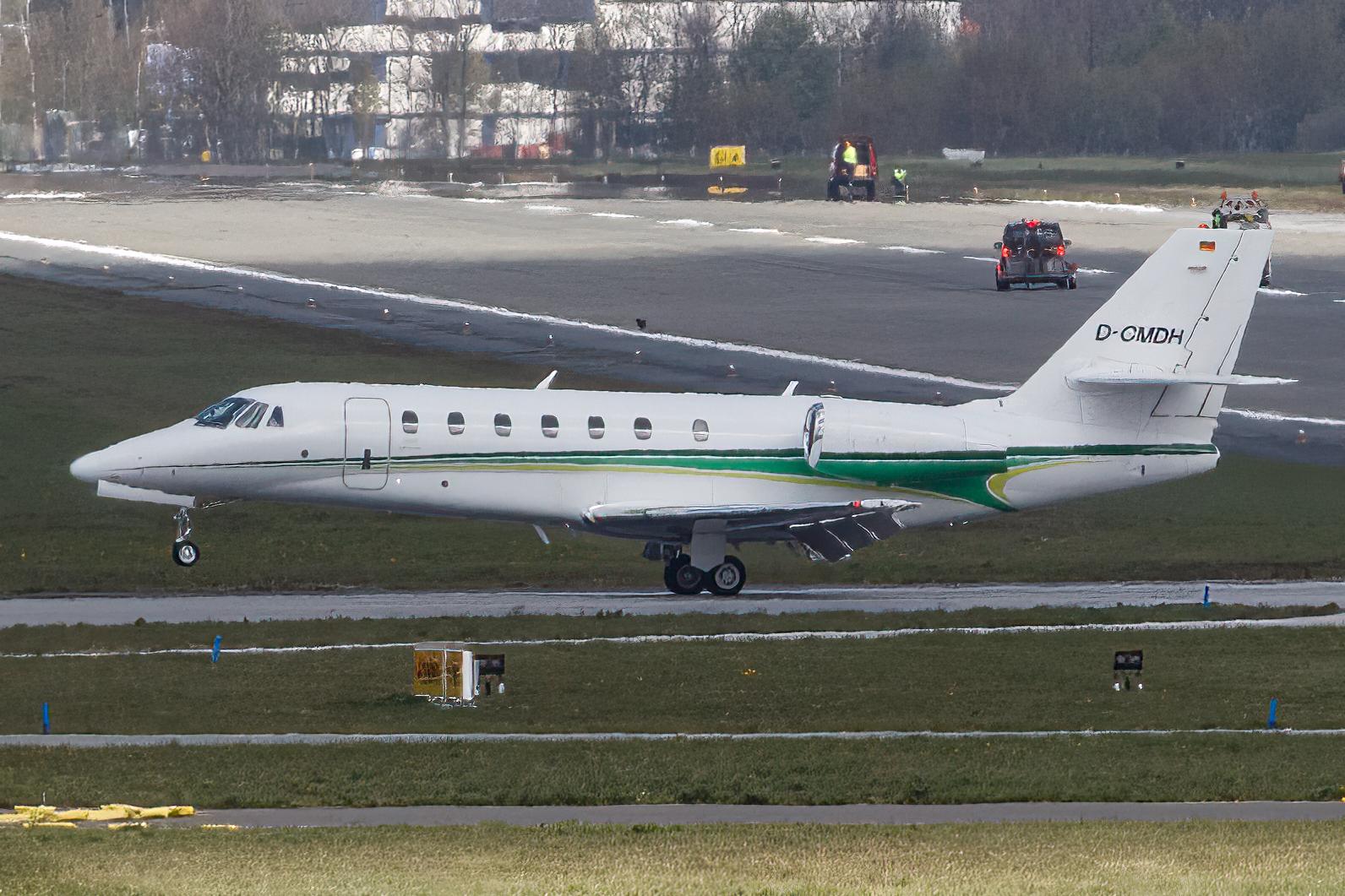 Hamburg Airport: E-Aviation |  Cessna 680 Citation Sovereign C680 | D-CMDH | MSN 680-0322