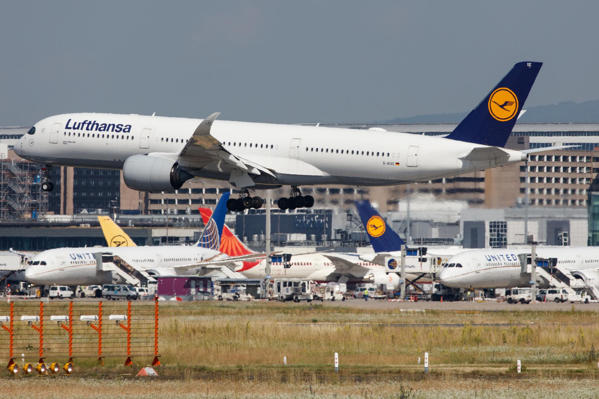 Frankfurt Airport: Lufthansa (LH / DLH) |  Airbus A350-941 A359 | D-AIXE | MSN 136