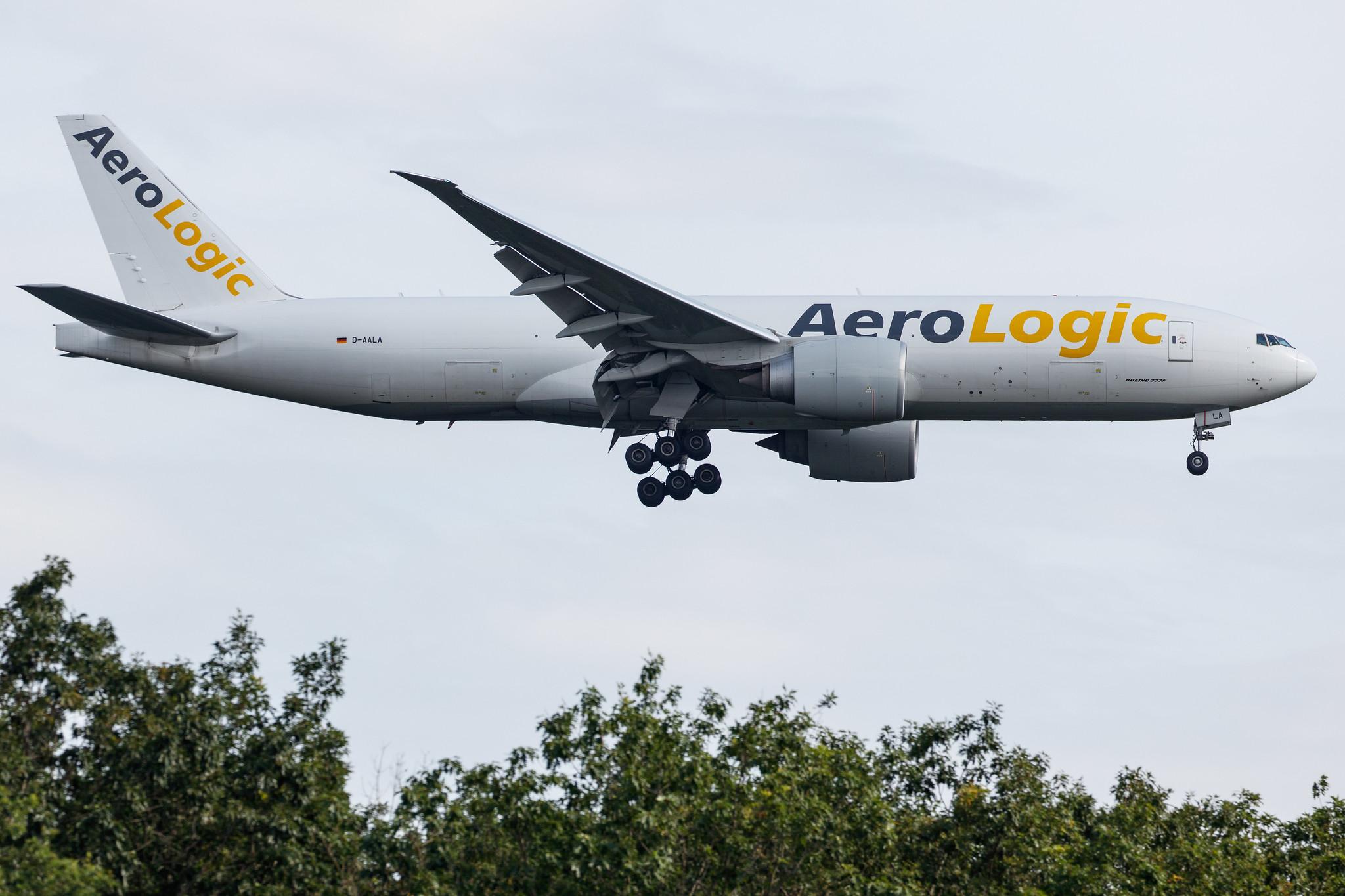 Frankfurt Airport: AeroLogic (3S / BOX) |  Boeing 777-FZN B77L | D-AALA | MSN 36001