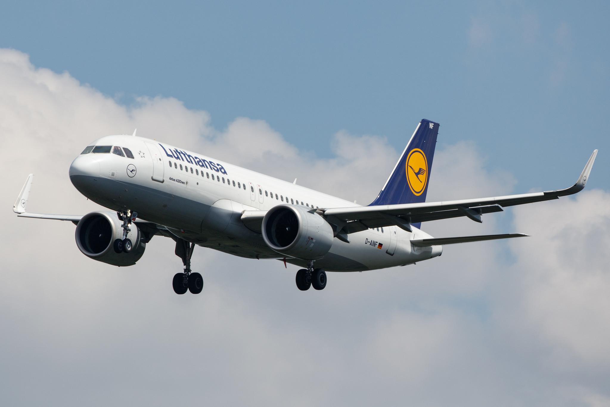 Frankfurt Airport: Lufthansa (LH / DLH) |  Airbus A320-271N A20N | D-AINF | MSN 7577