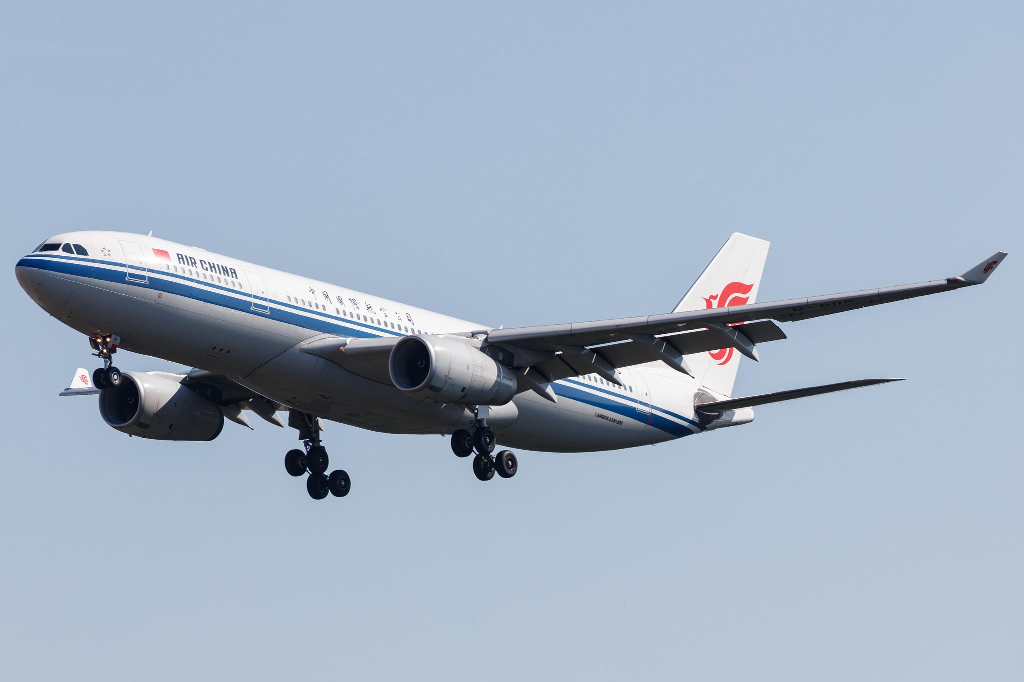 Frankfurt Airport: Air China (CA / CCA) |  Airbus A330-243 A332 | B-6115 | MSN 0909