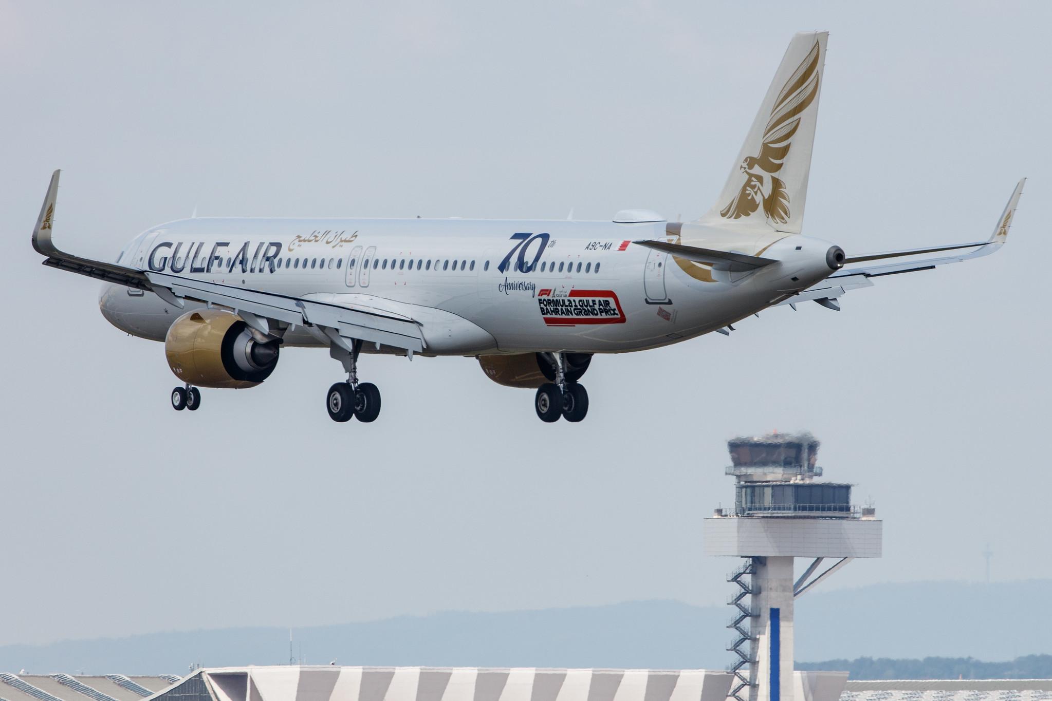 Frankfurt Airport: Gulf Air (GF / GFA) |  Airbus A321-253NX A21N | A9C-NA | MSN 09433