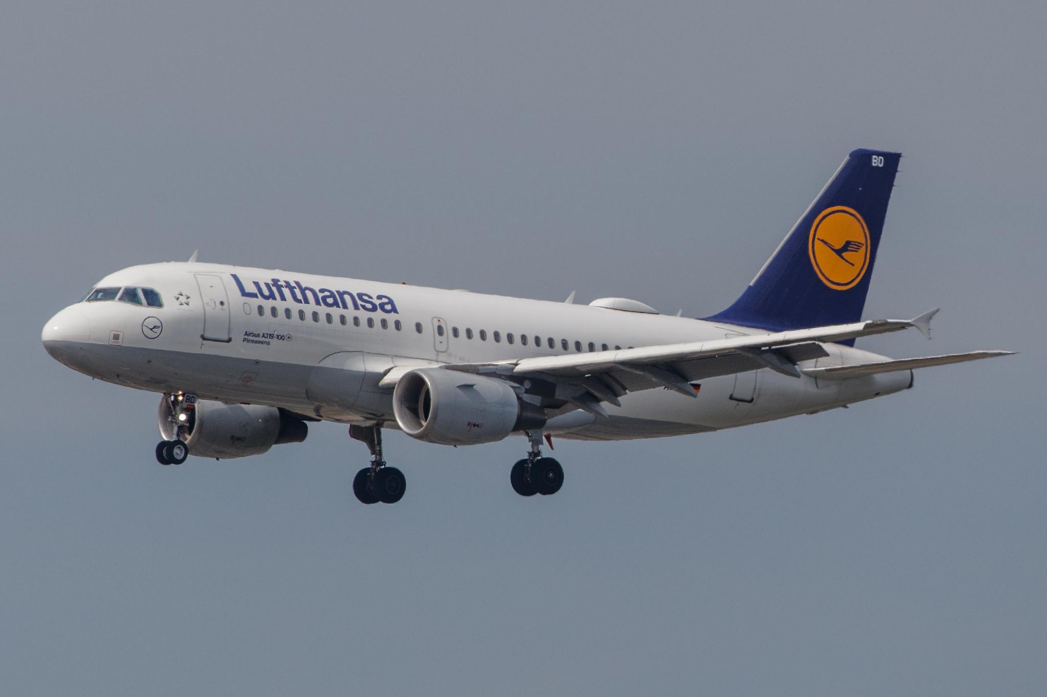 Frankfurt Airport: Lufthansa (LH / DLH) |  Airbus A319-112 A319 | D-AIBD | MSN 4455